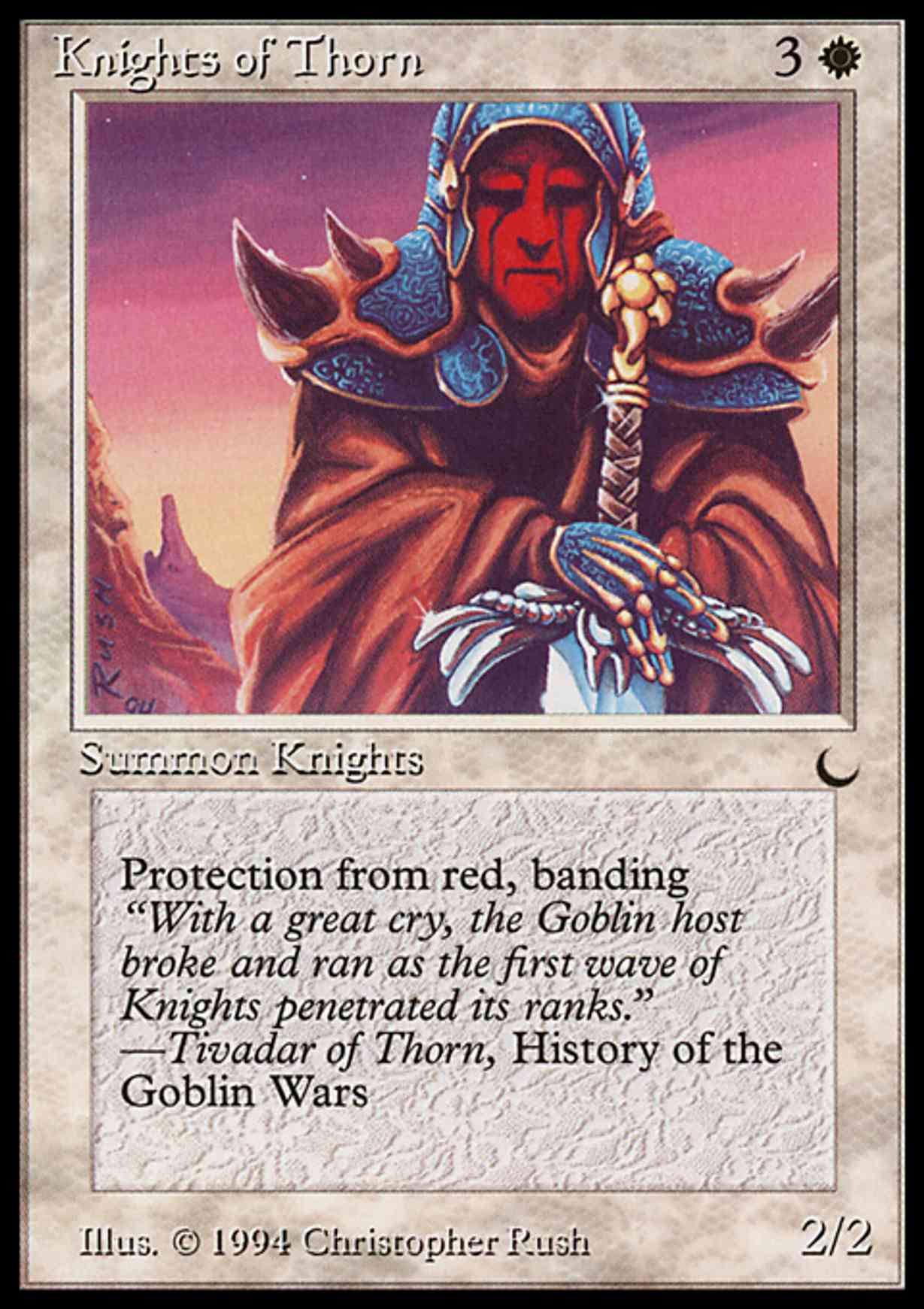 Knights of Thorn magic card front