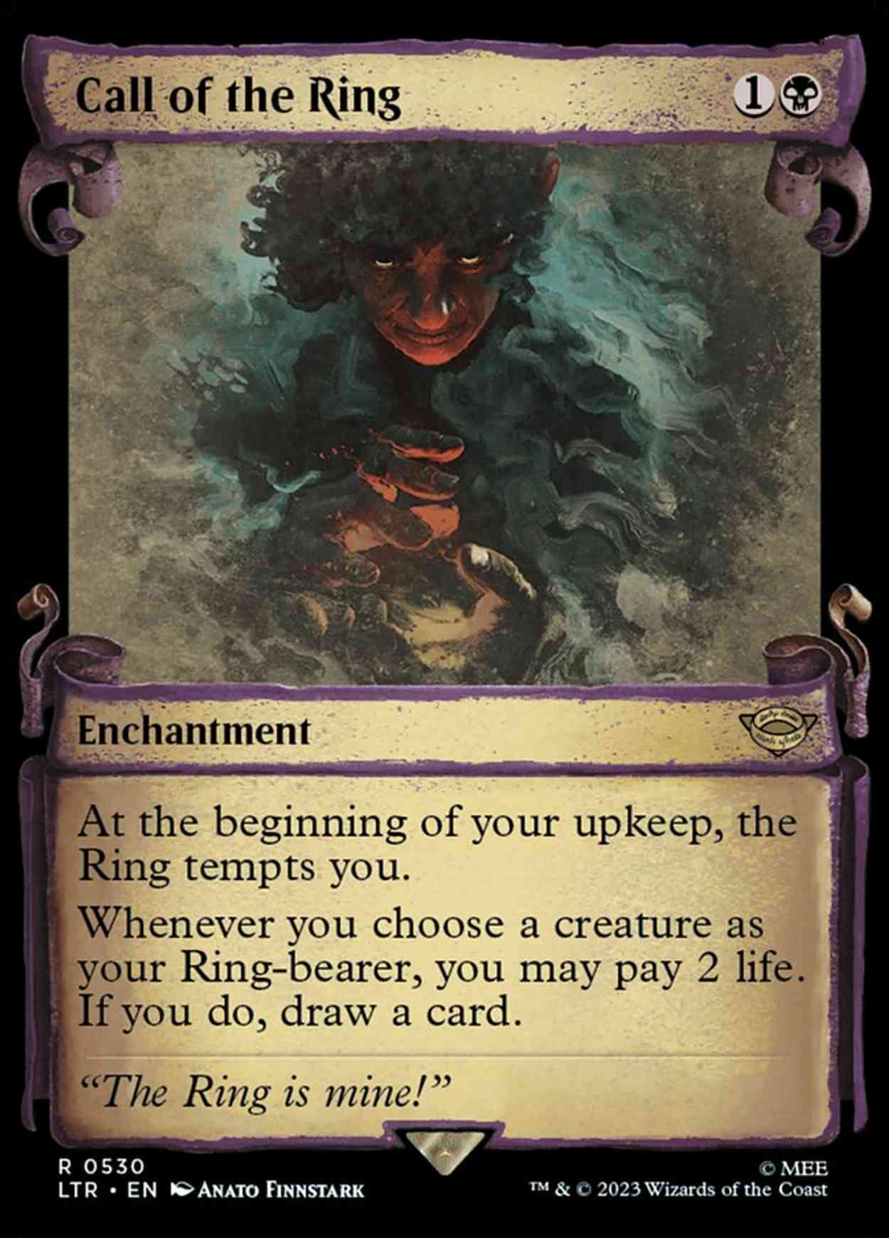 Call of the Ring (Showcase Scrolls) magic card front