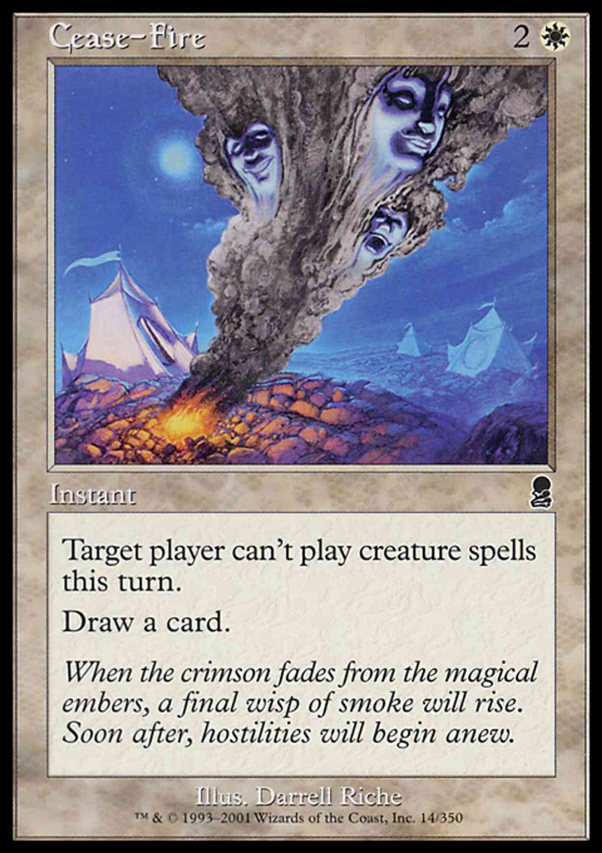 Cease-Fire magic card front