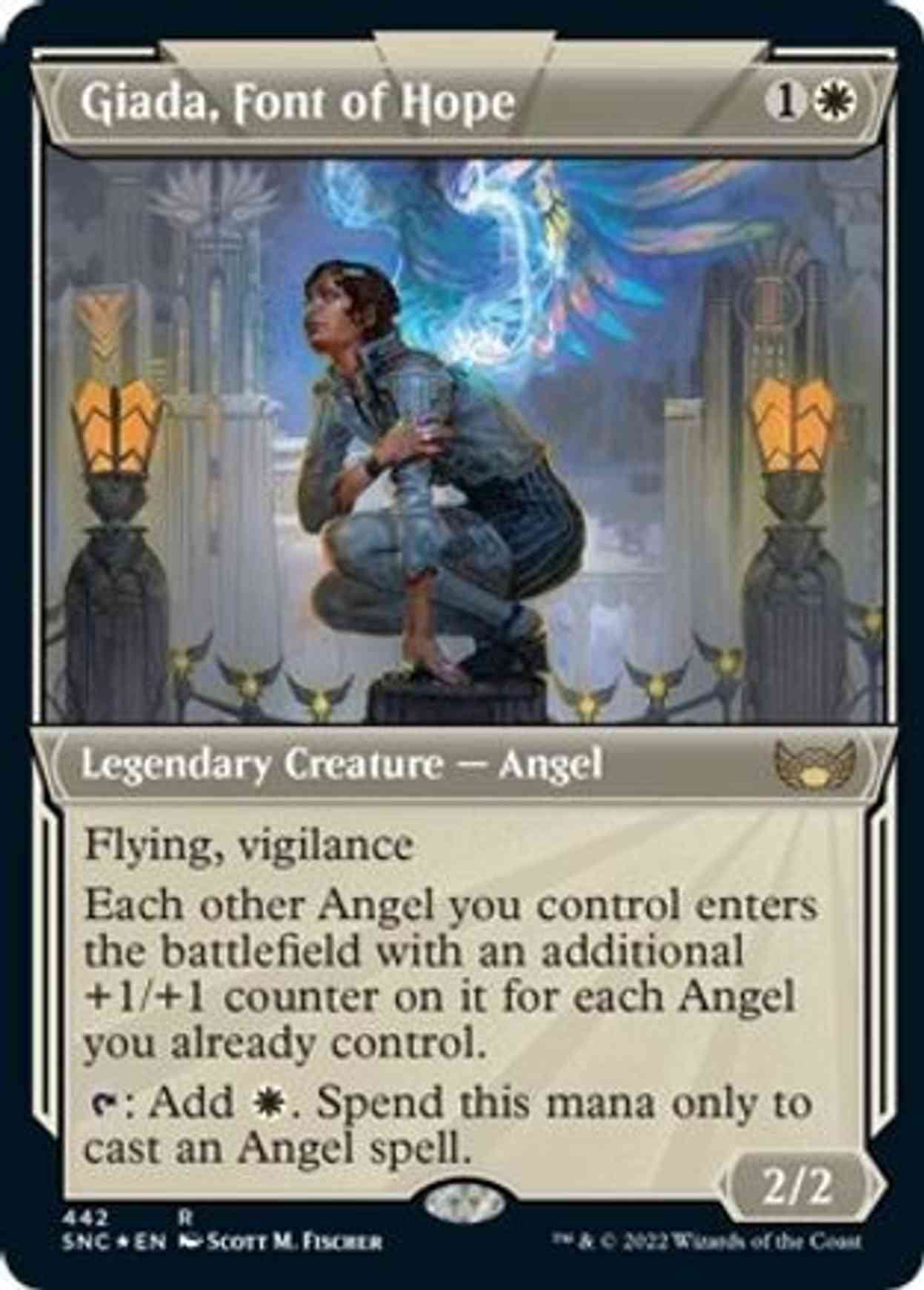 Giada, Font of Hope (Showcase) (Etched Foil) magic card front