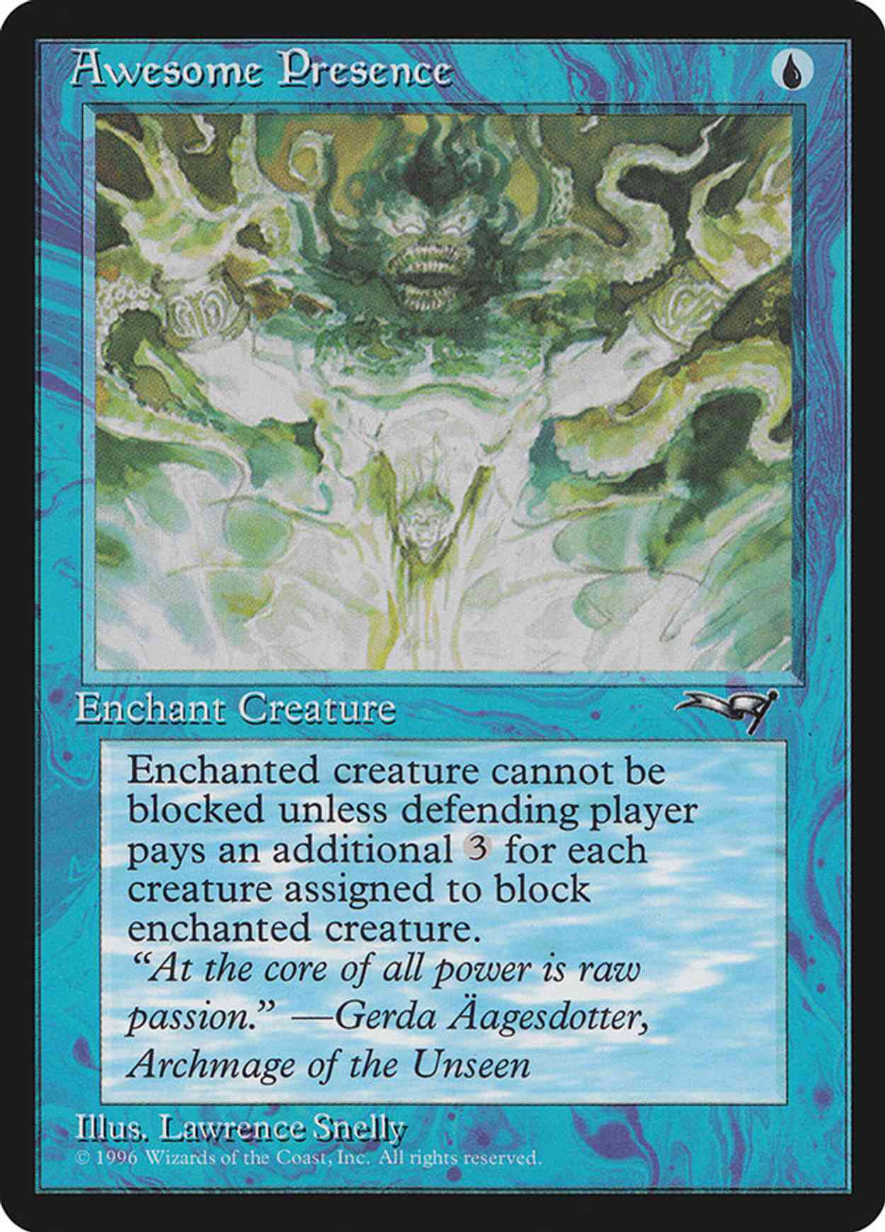 Awesome Presence magic card front