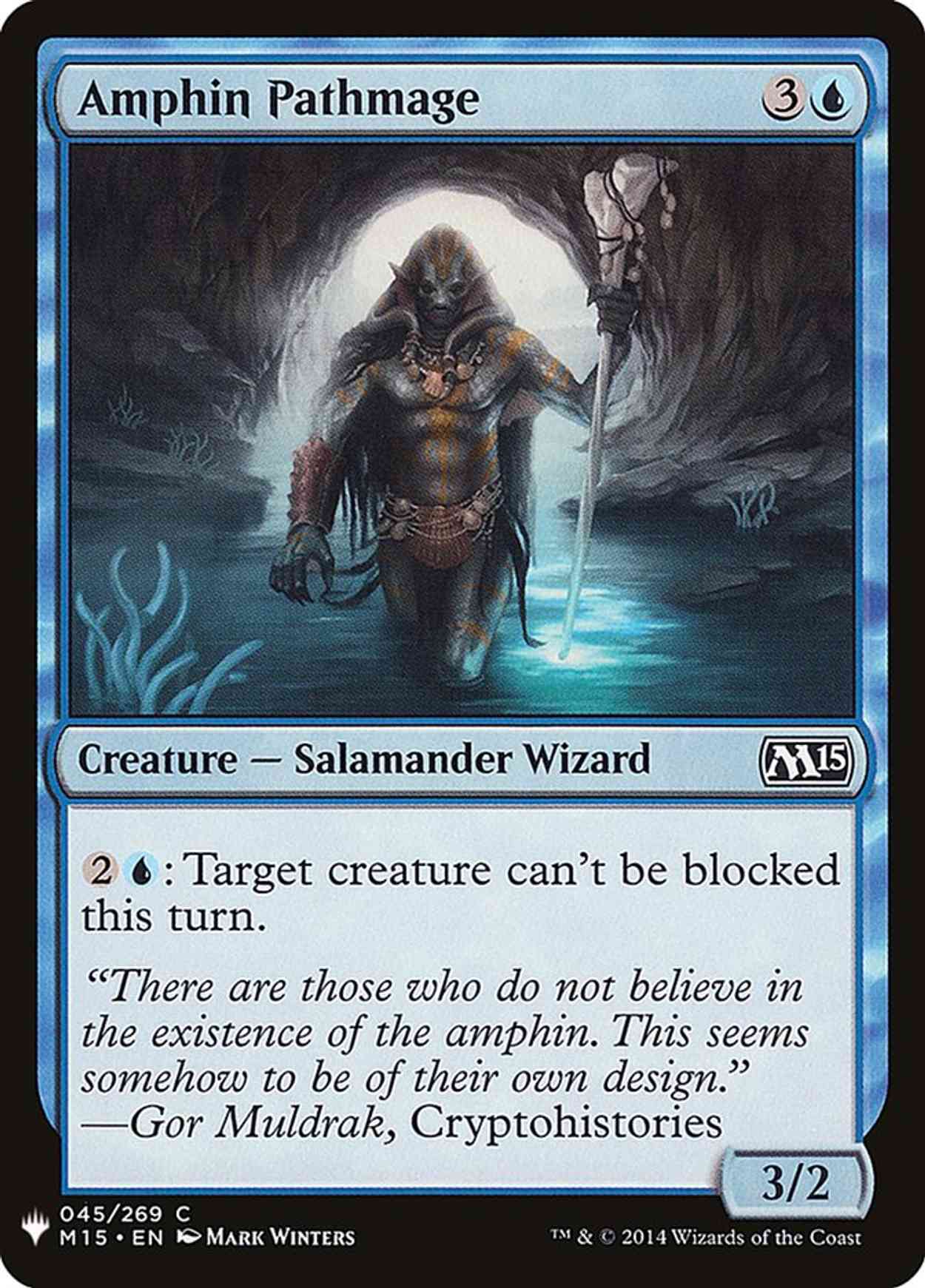 Amphin Pathmage magic card front