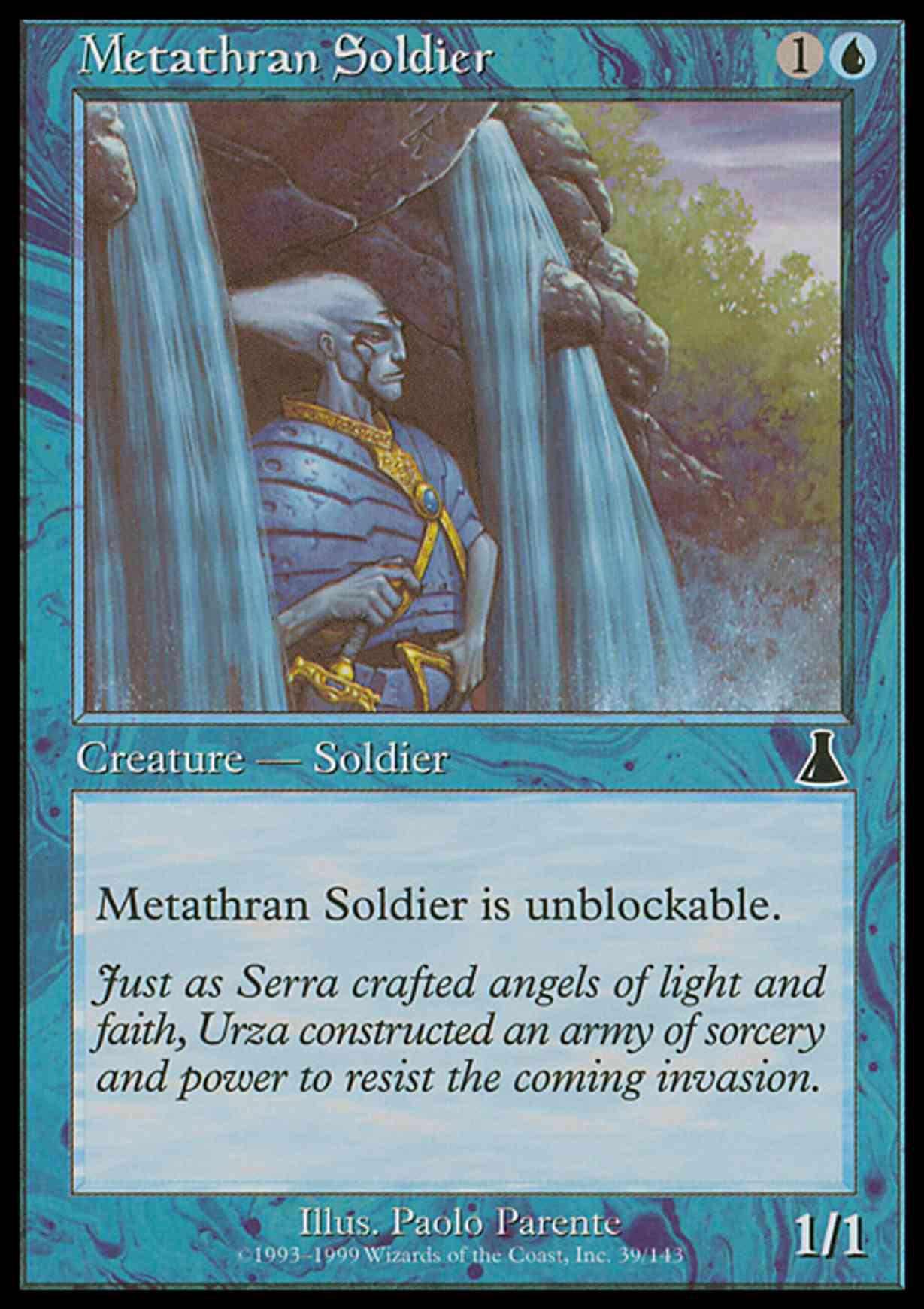Metathran Soldier magic card front