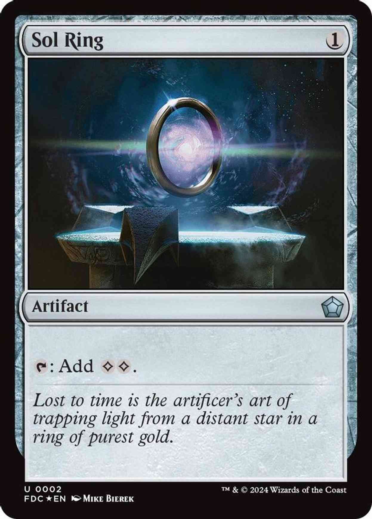 Sol Ring magic card front