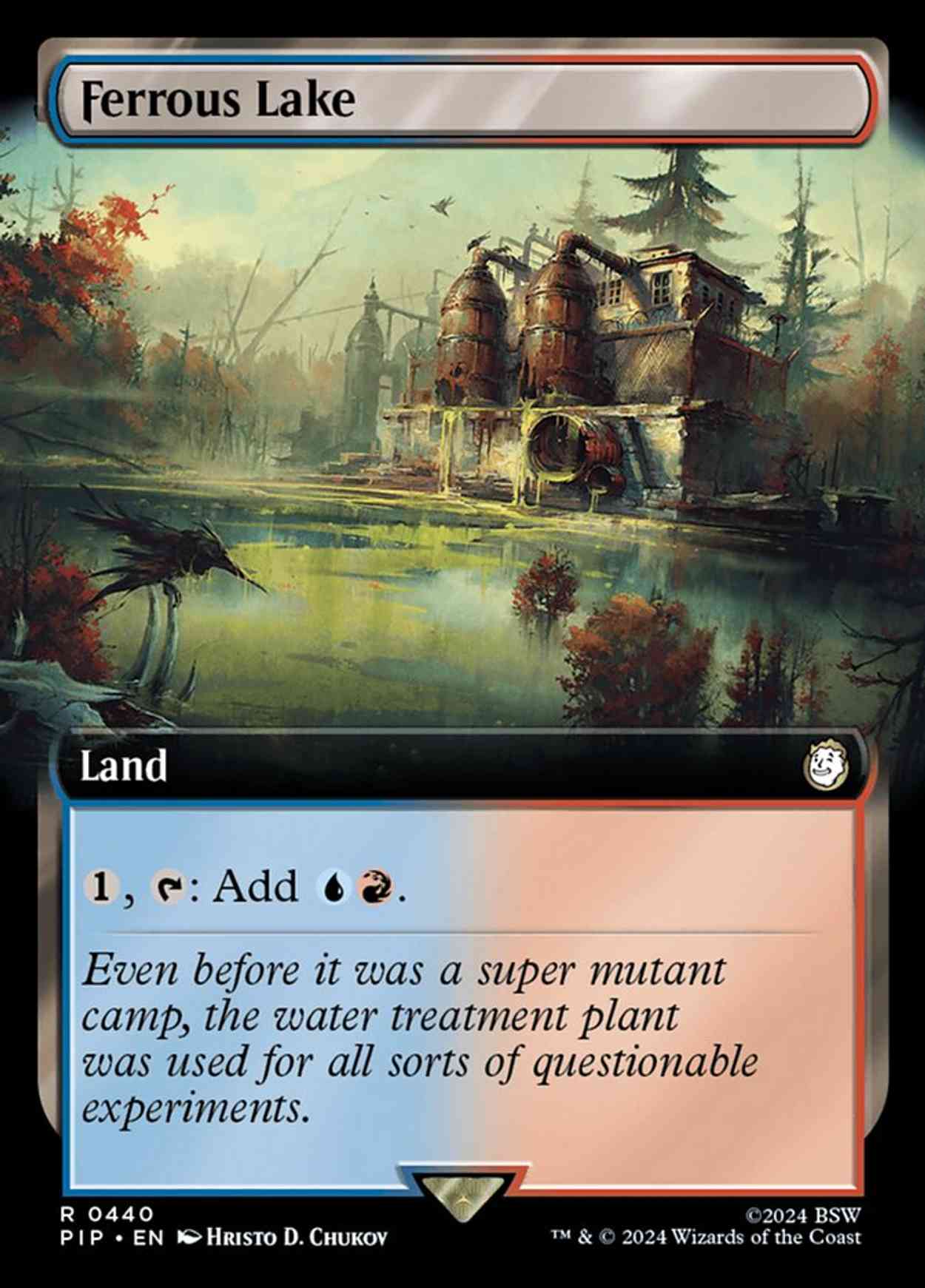 Ferrous Lake (Extended Art) magic card front