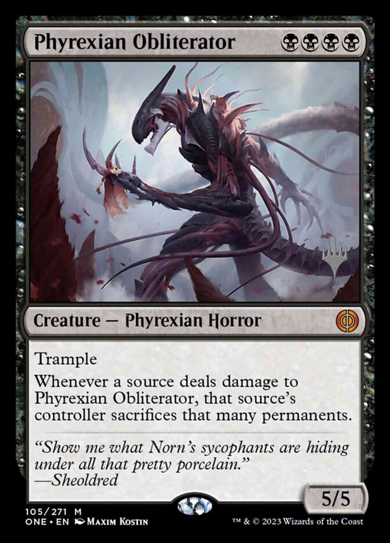 Phyrexian Obliterator magic card front