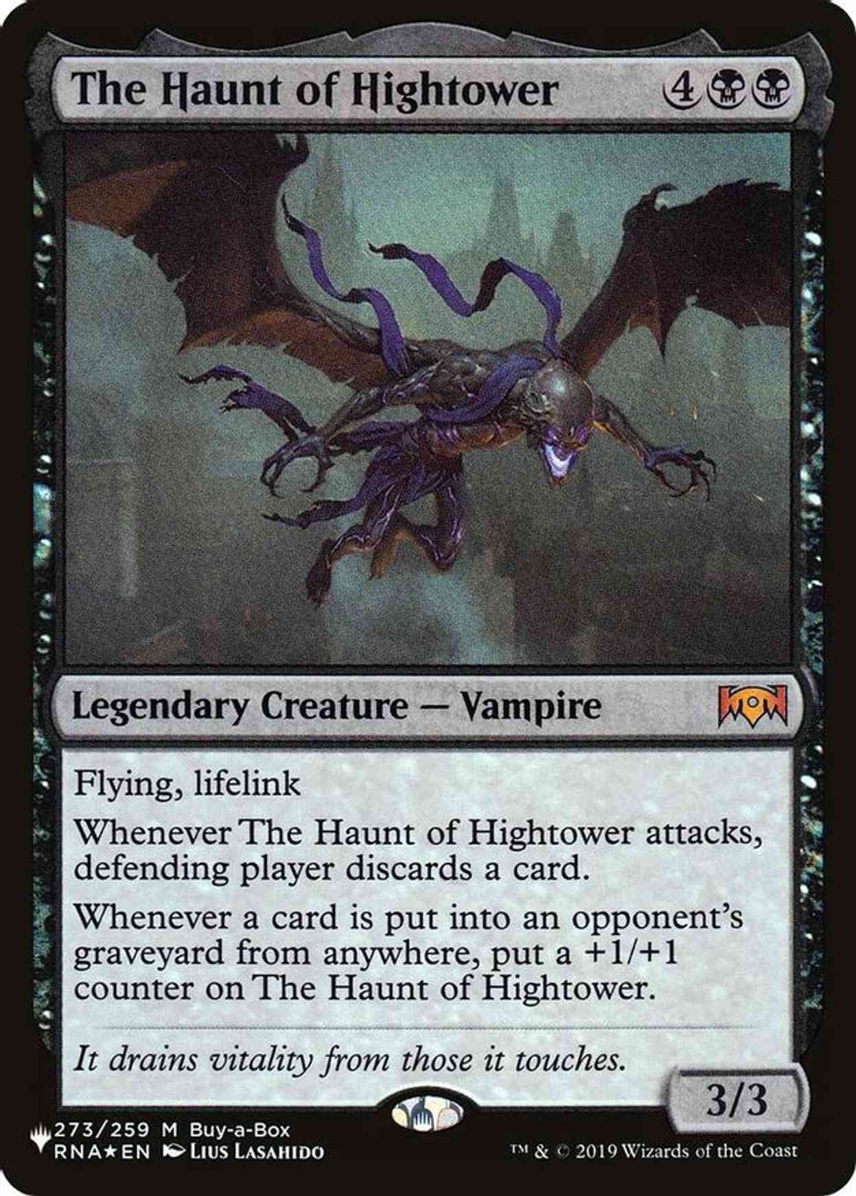 The Haunt of Hightower magic card front