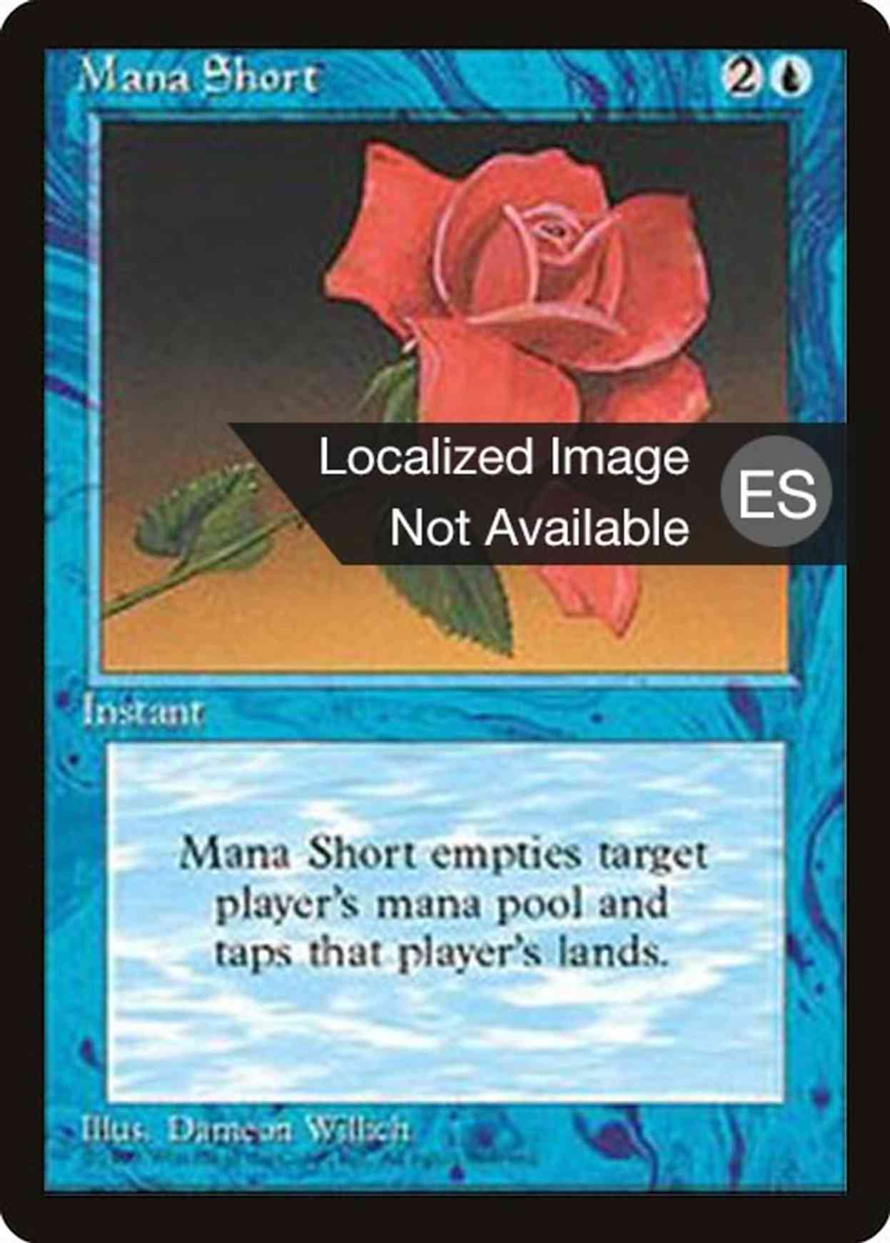Mana Short magic card front