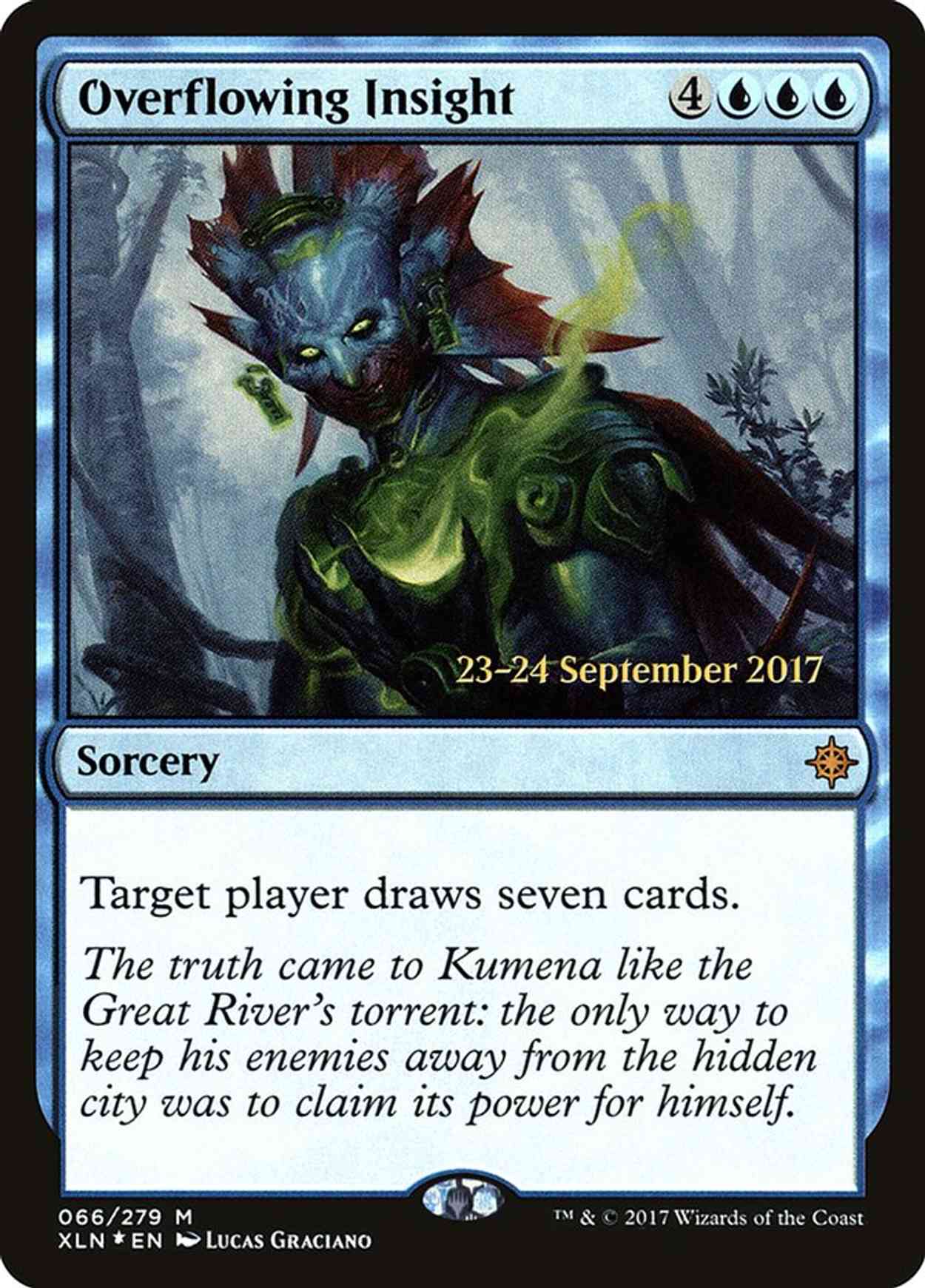 Overflowing Insight magic card front