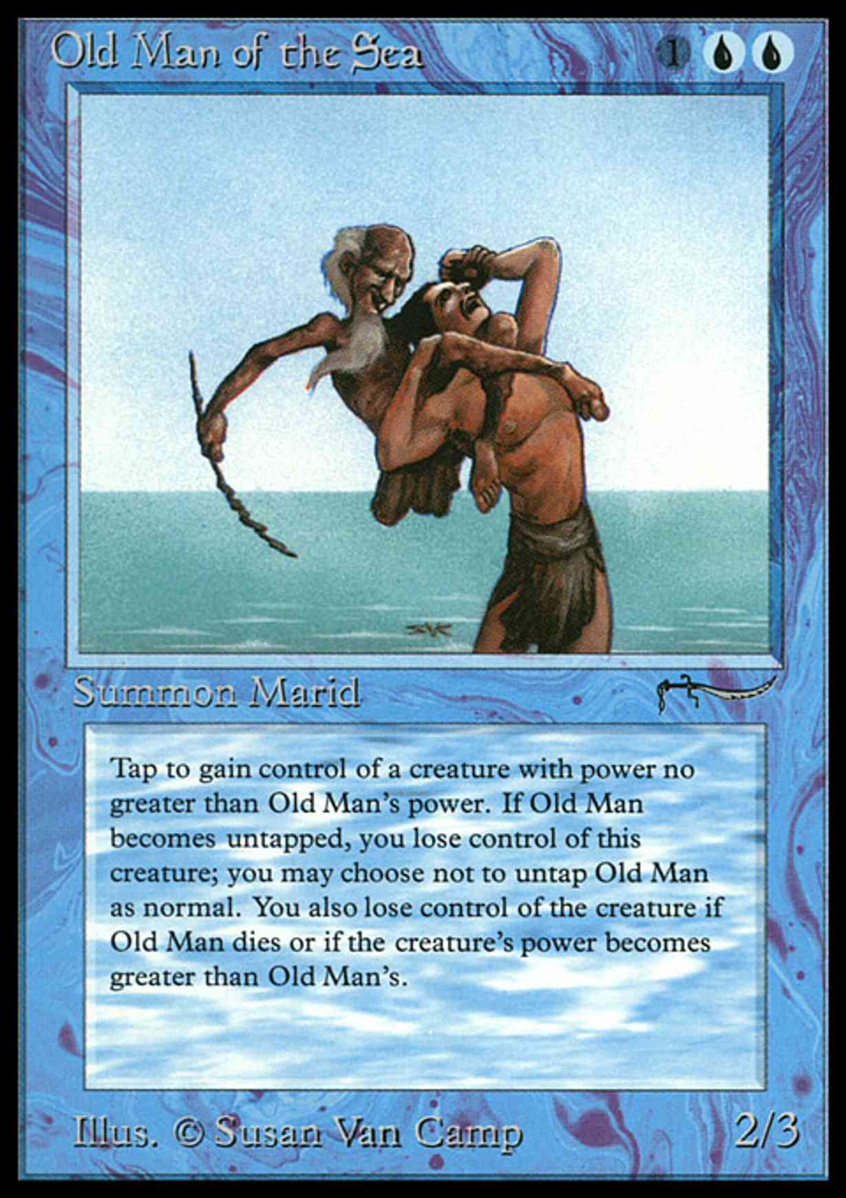 Old Man of the Sea magic card front