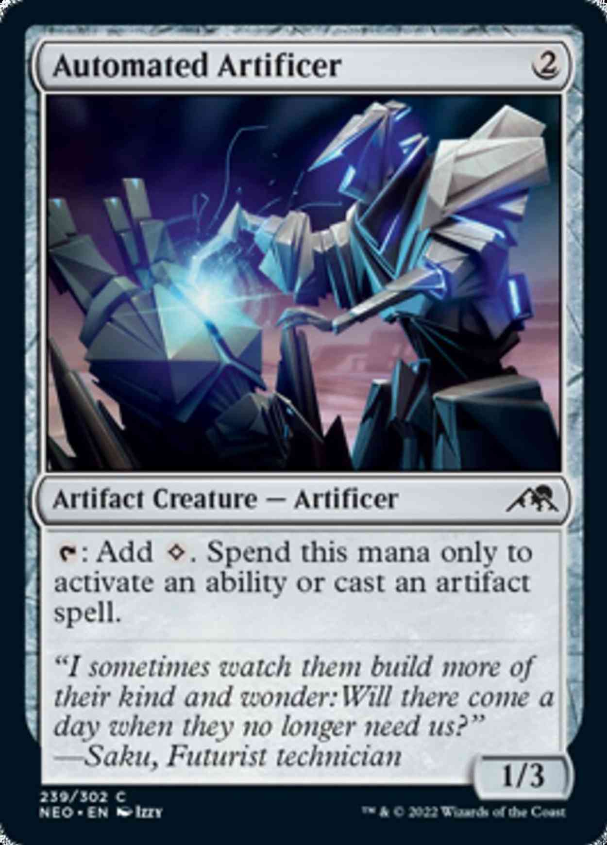 Automated Artificer magic card front