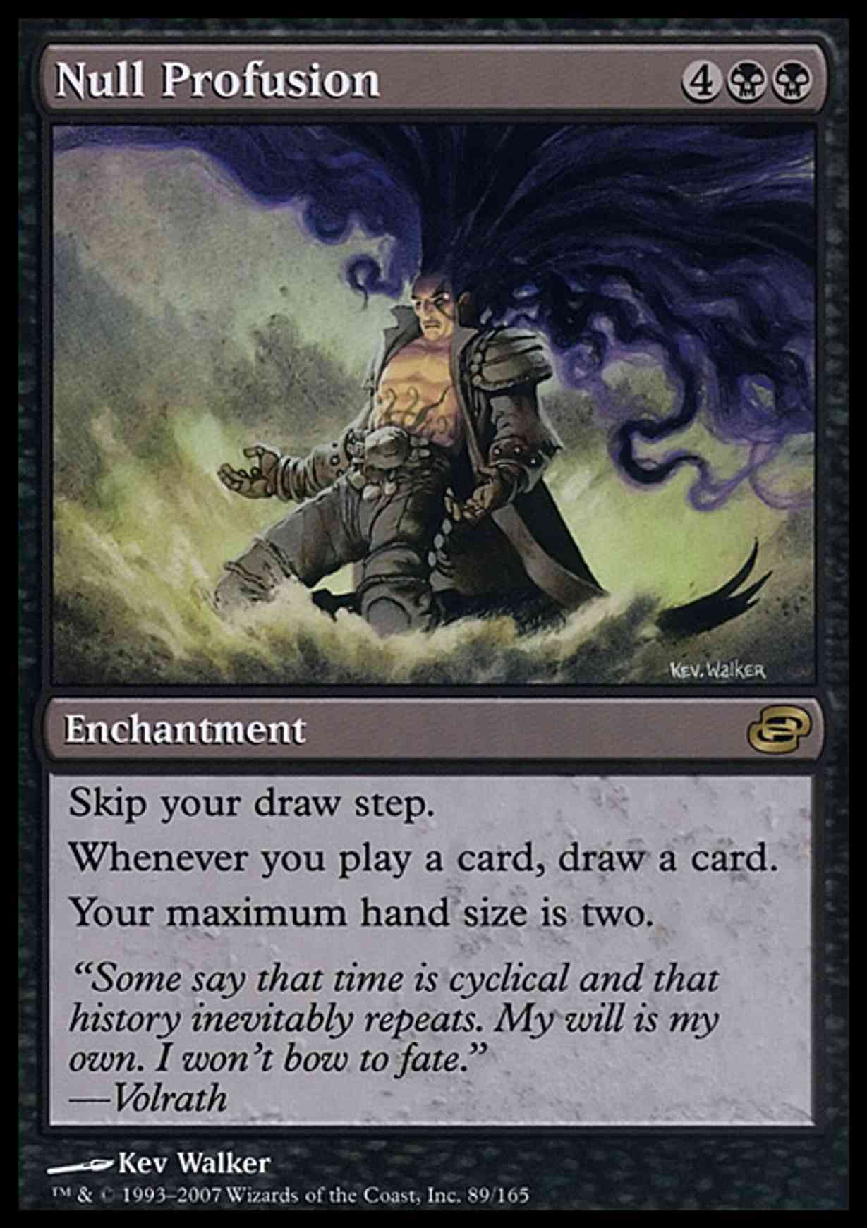 Null Profusion magic card front