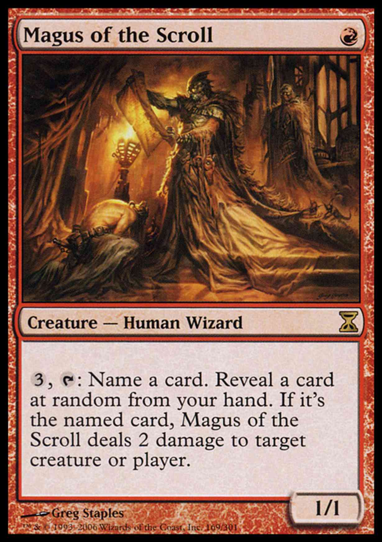 Magus of the Scroll magic card front