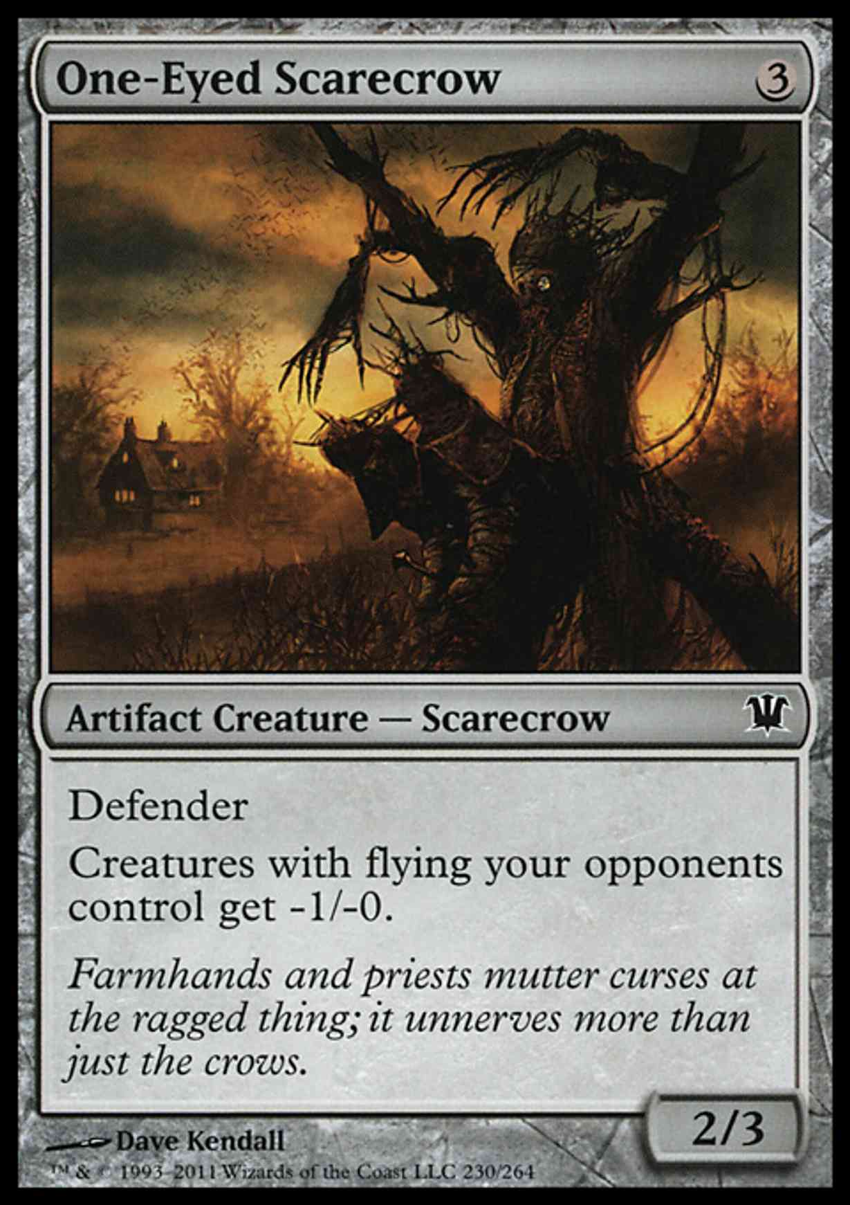 One-Eyed Scarecrow magic card front