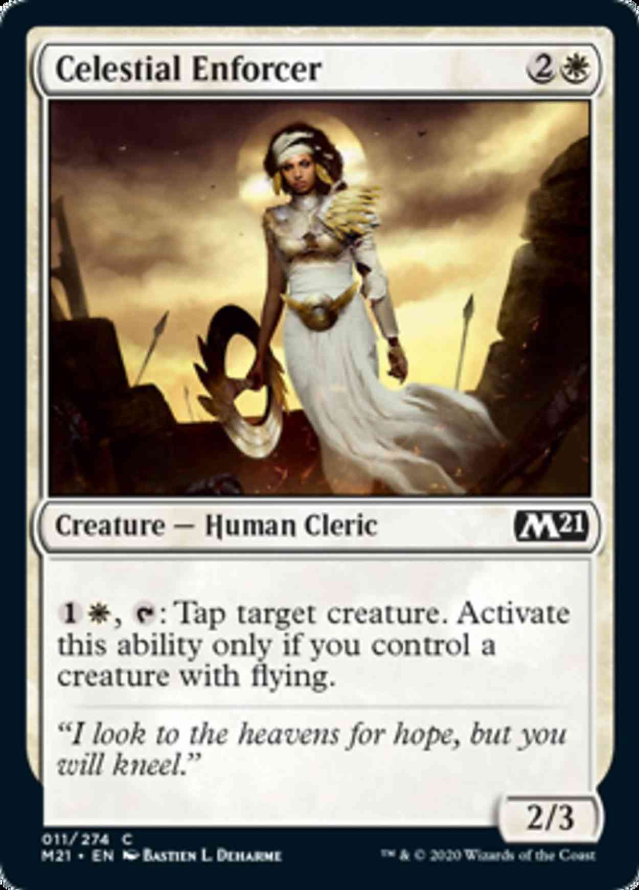 Celestial Enforcer magic card front