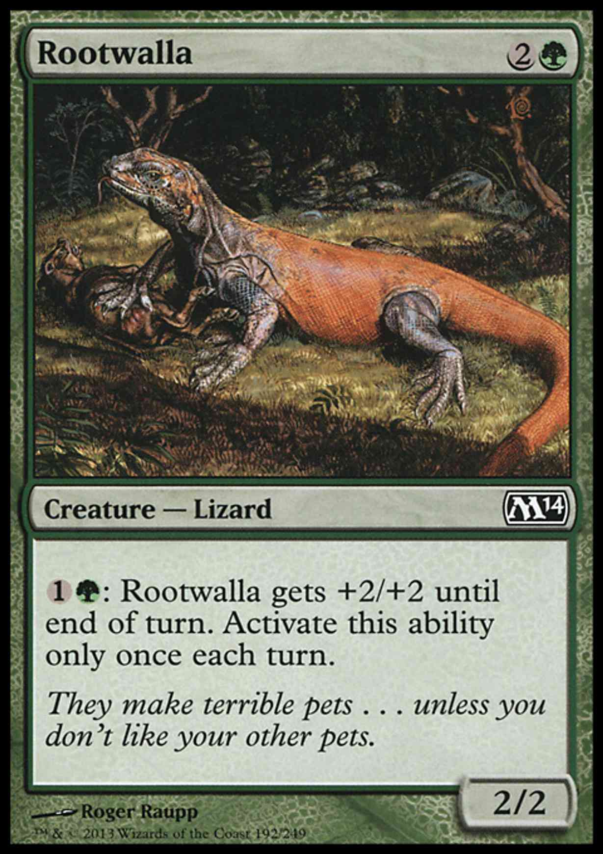 Rootwalla magic card front