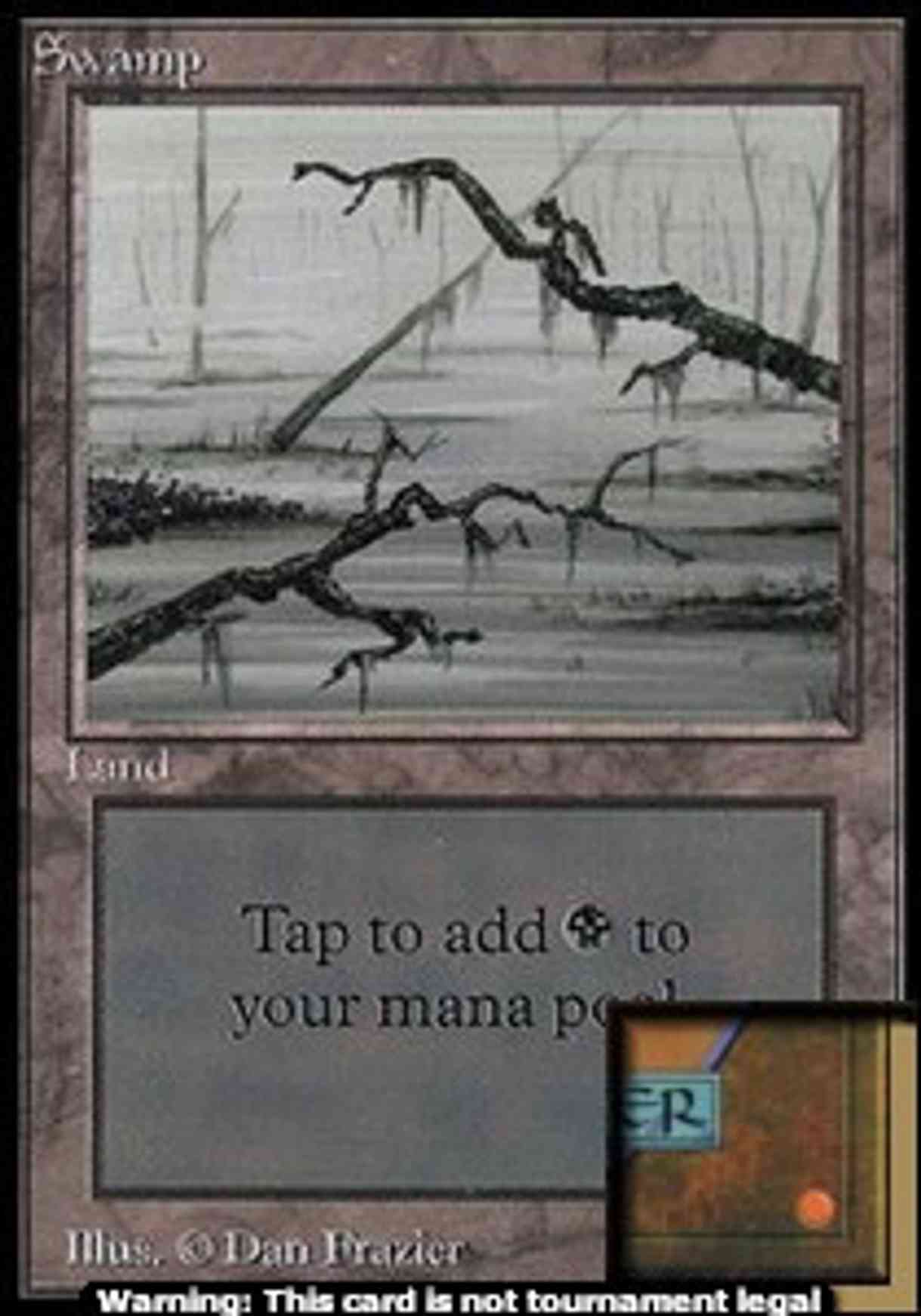 Swamp (C) (CE) magic card front