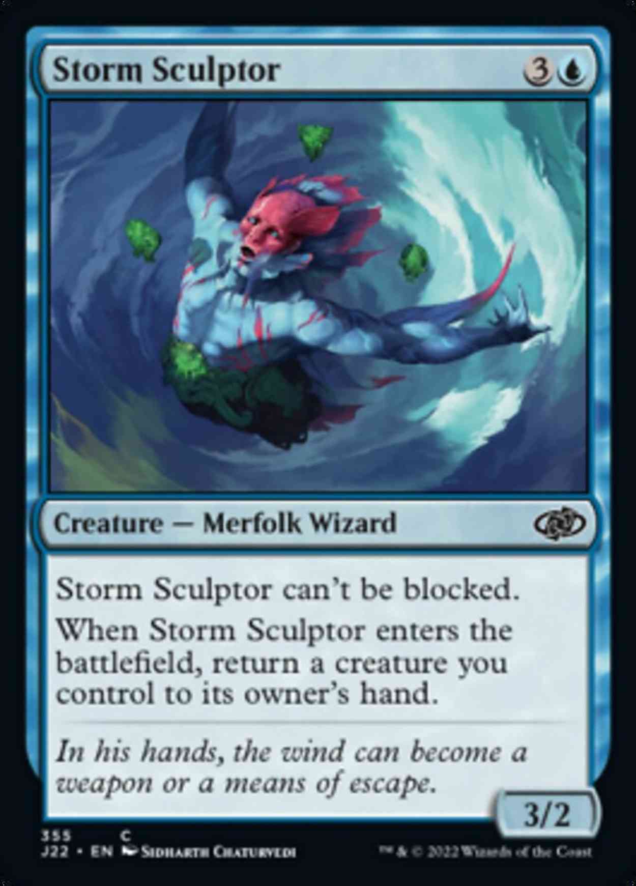 Storm Sculptor magic card front