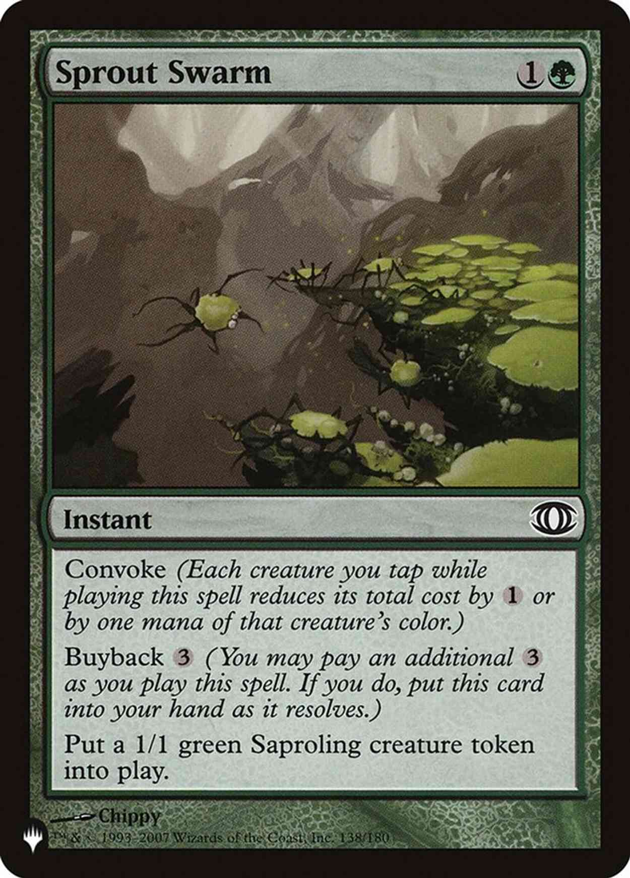 Sprout Swarm magic card front