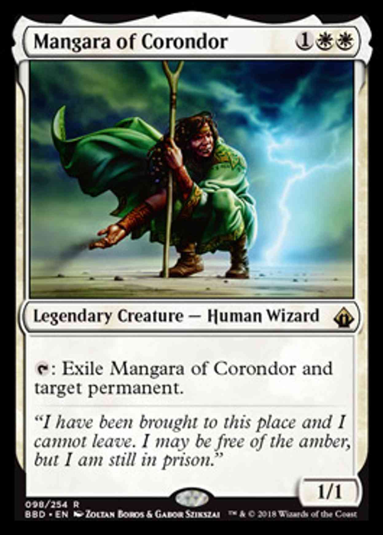 Mangara of Corondor magic card front