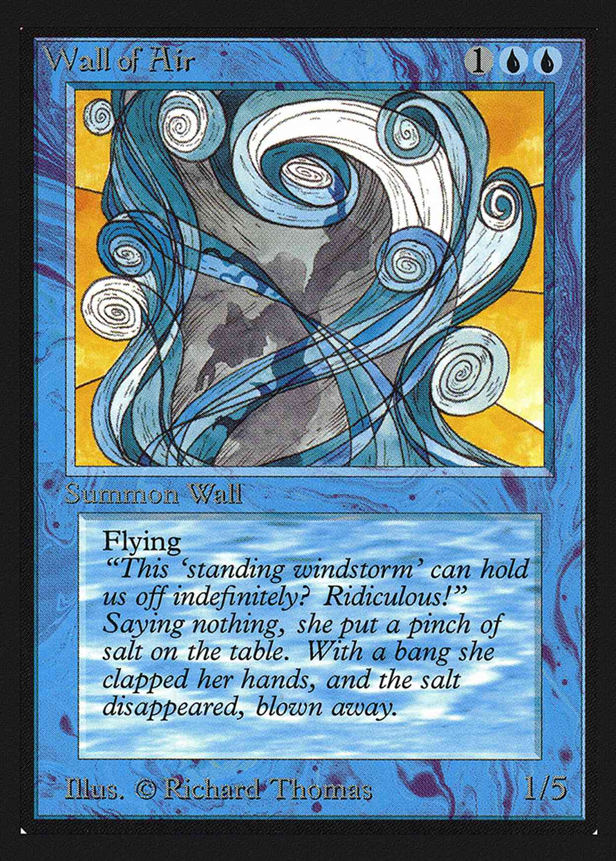 Wall of Air (CE) magic card front