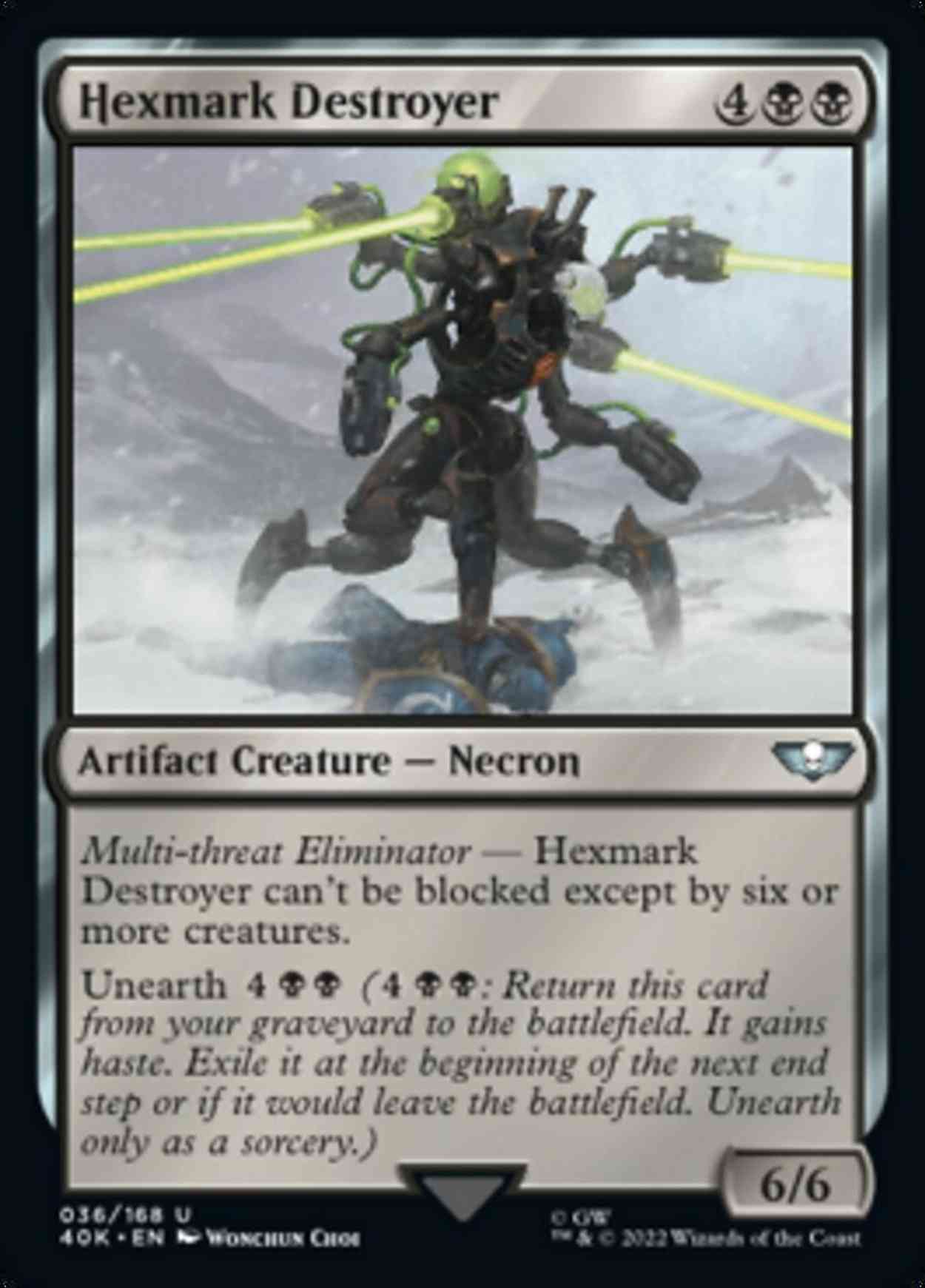 Hexmark Destroyer (Surge Foil) magic card front