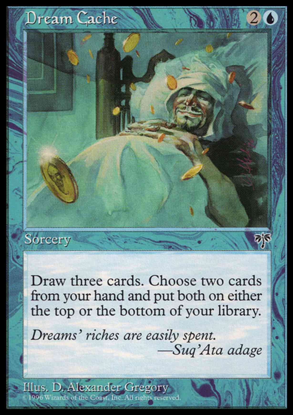 Dream Cache magic card front