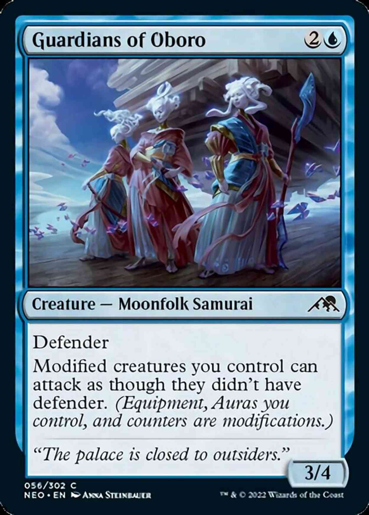 Guardians of Oboro magic card front