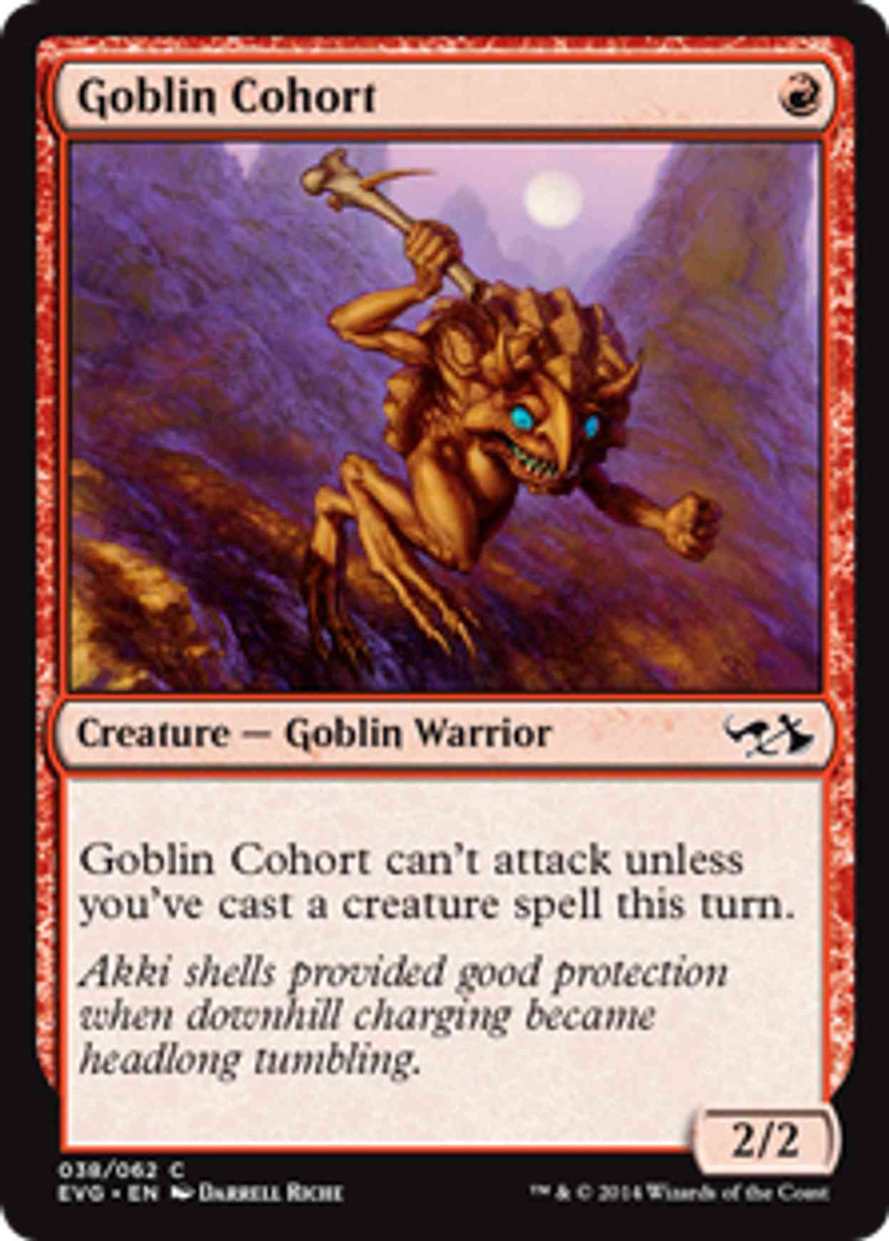 Goblin Cohort magic card front