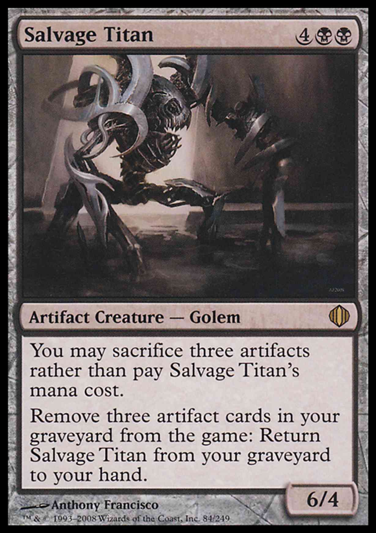 Salvage Titan magic card front