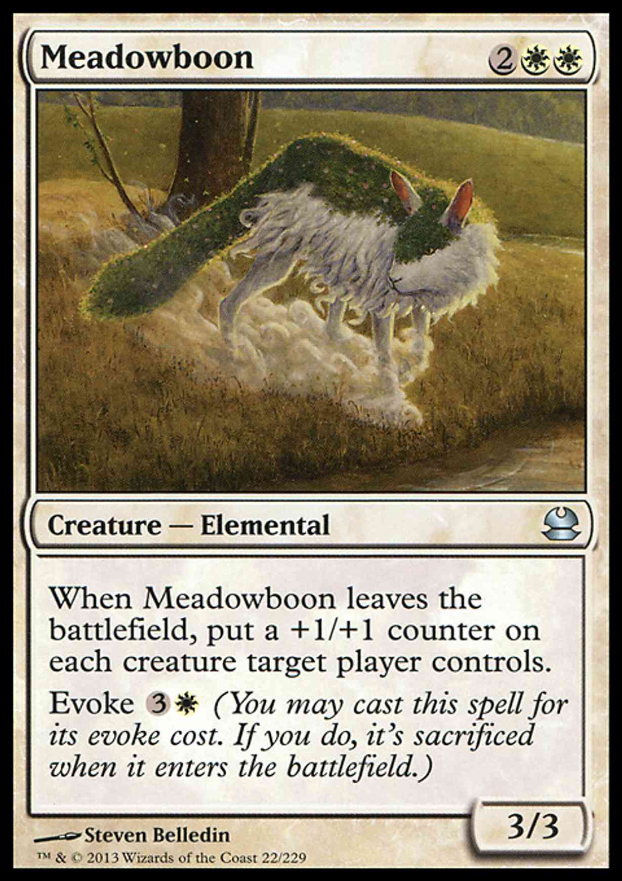 Meadowboon magic card front