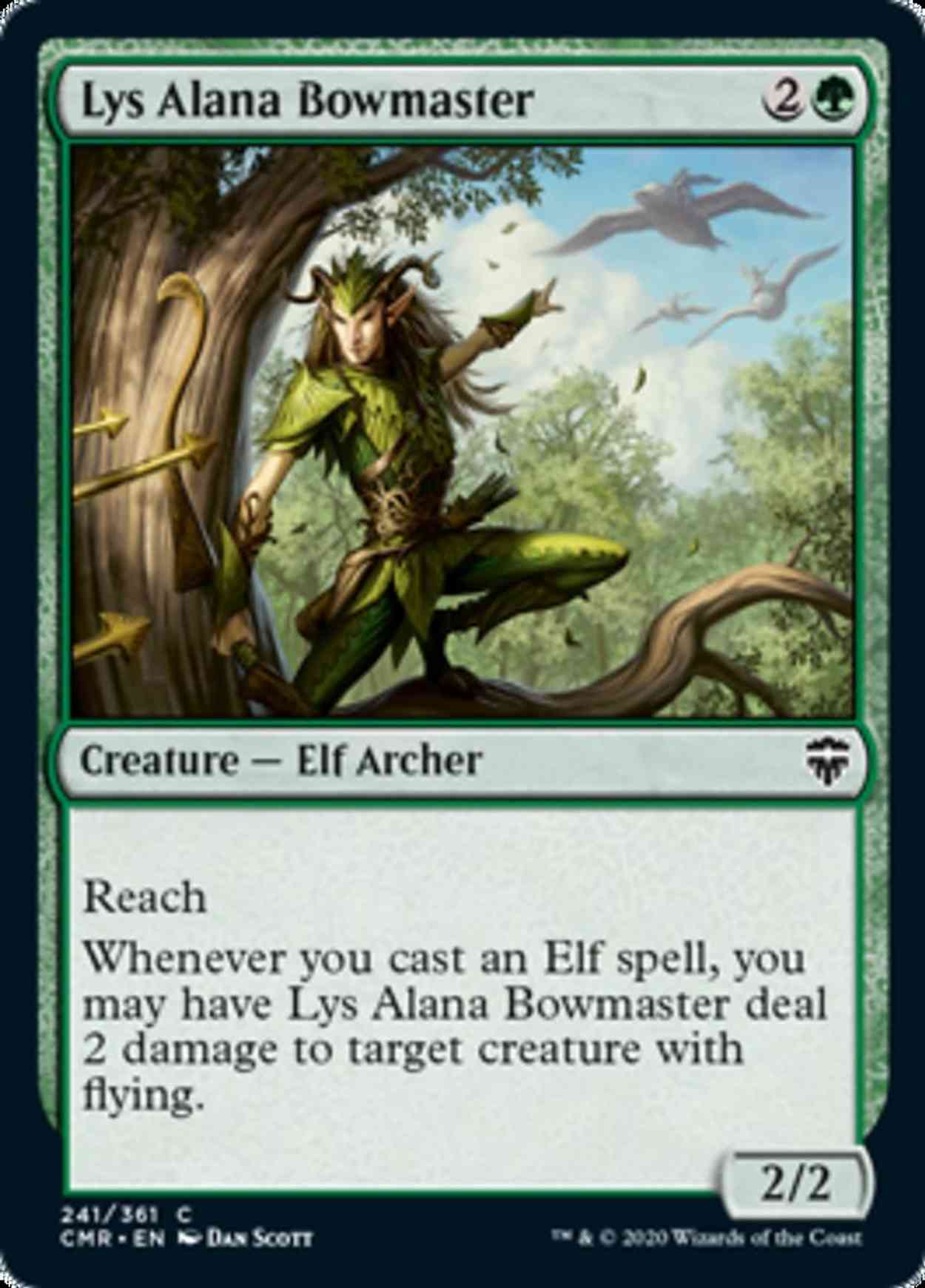 Lys Alana Bowmaster magic card front