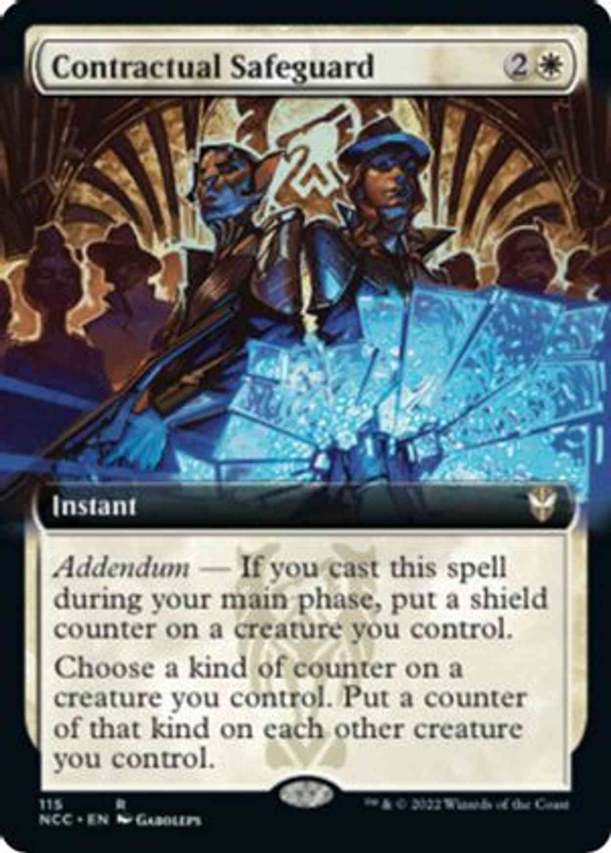 Contractual Safeguard (Extended Art) magic card front