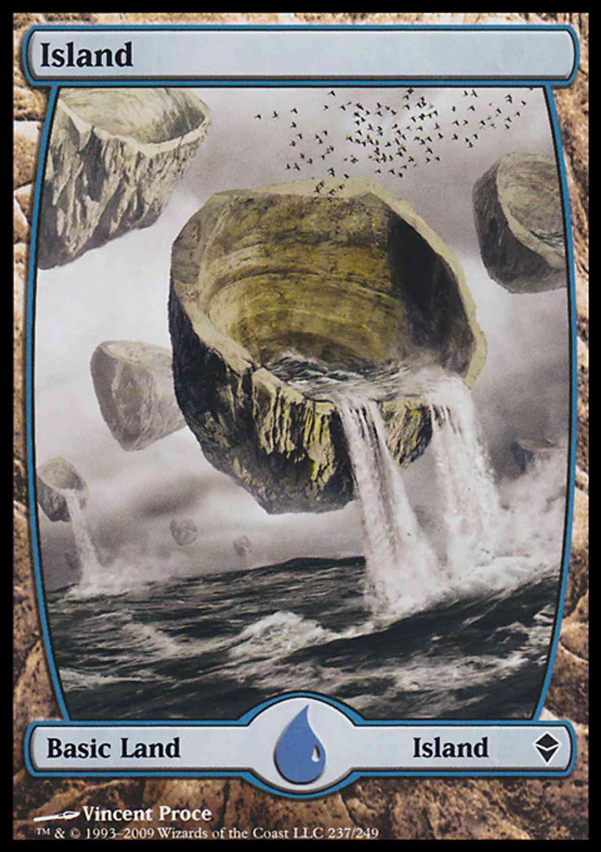 Island (237) - Full Art magic card front