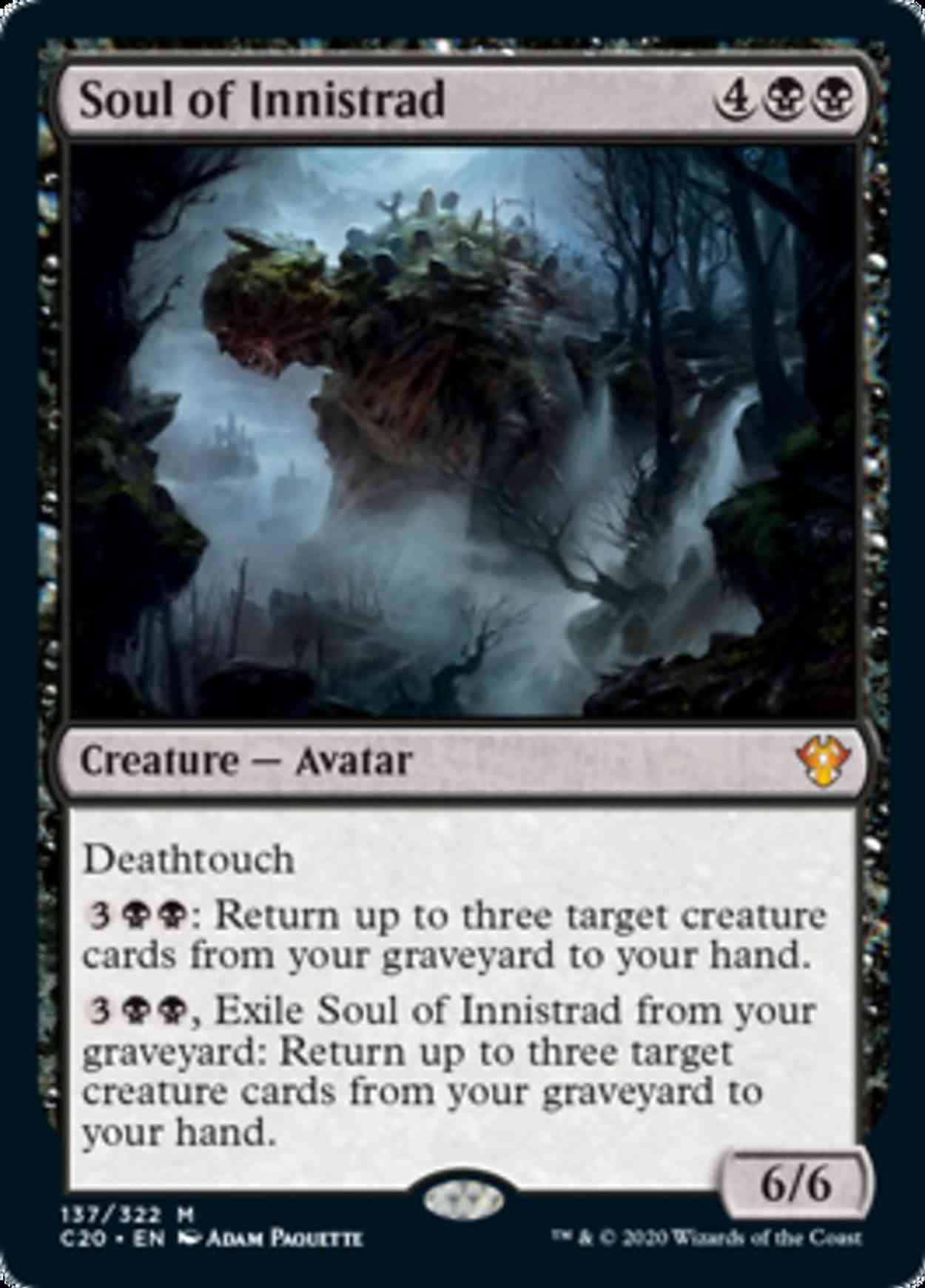 Soul of Innistrad magic card front