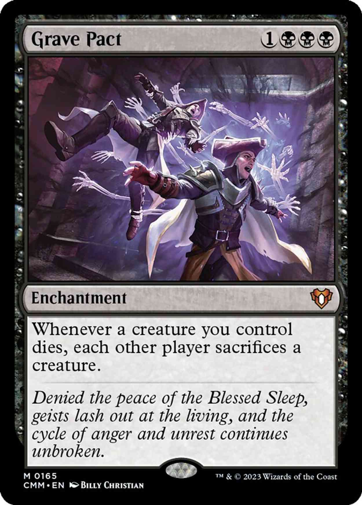 Grave Pact magic card front