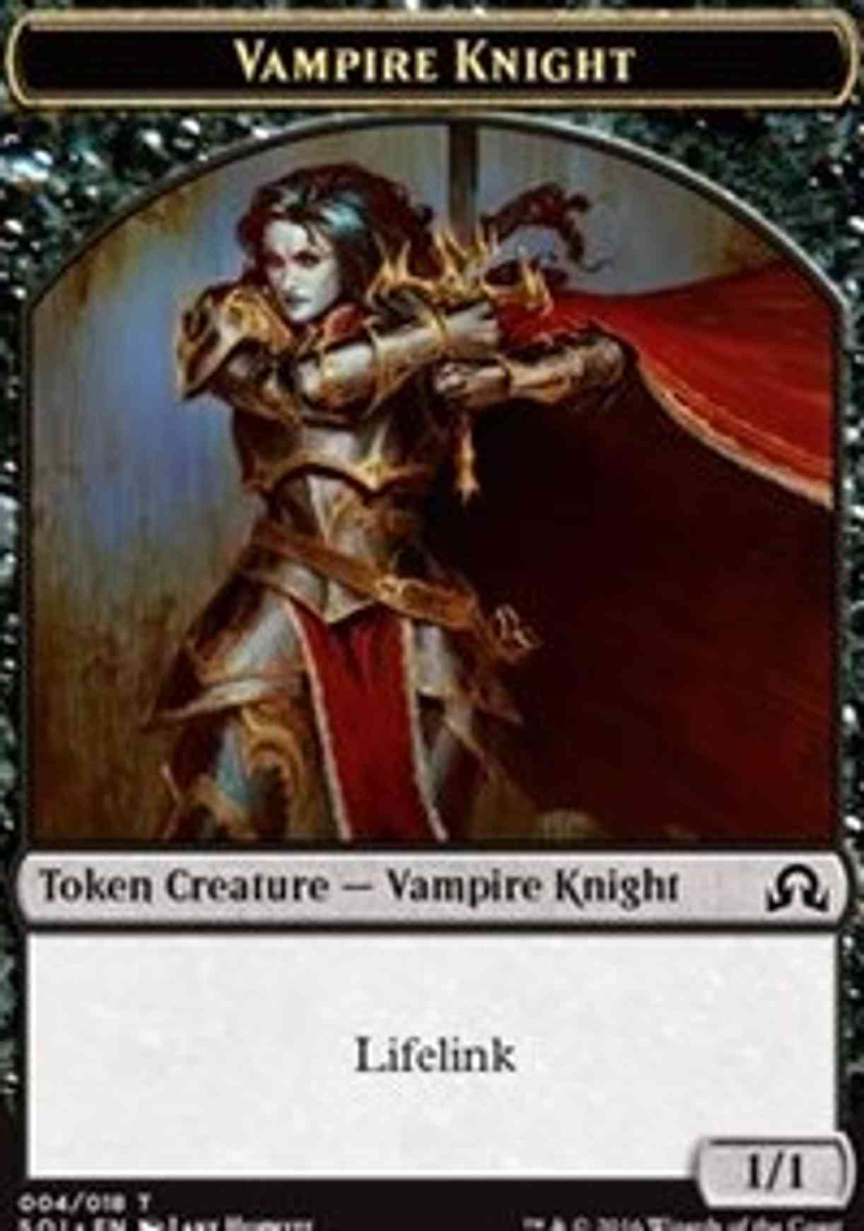 Vampire Knight Token magic card front