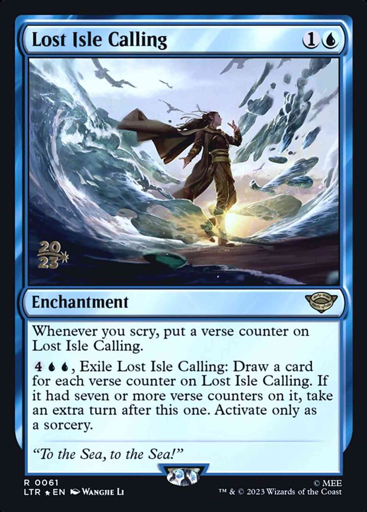 Lost Isle Calling magic card front