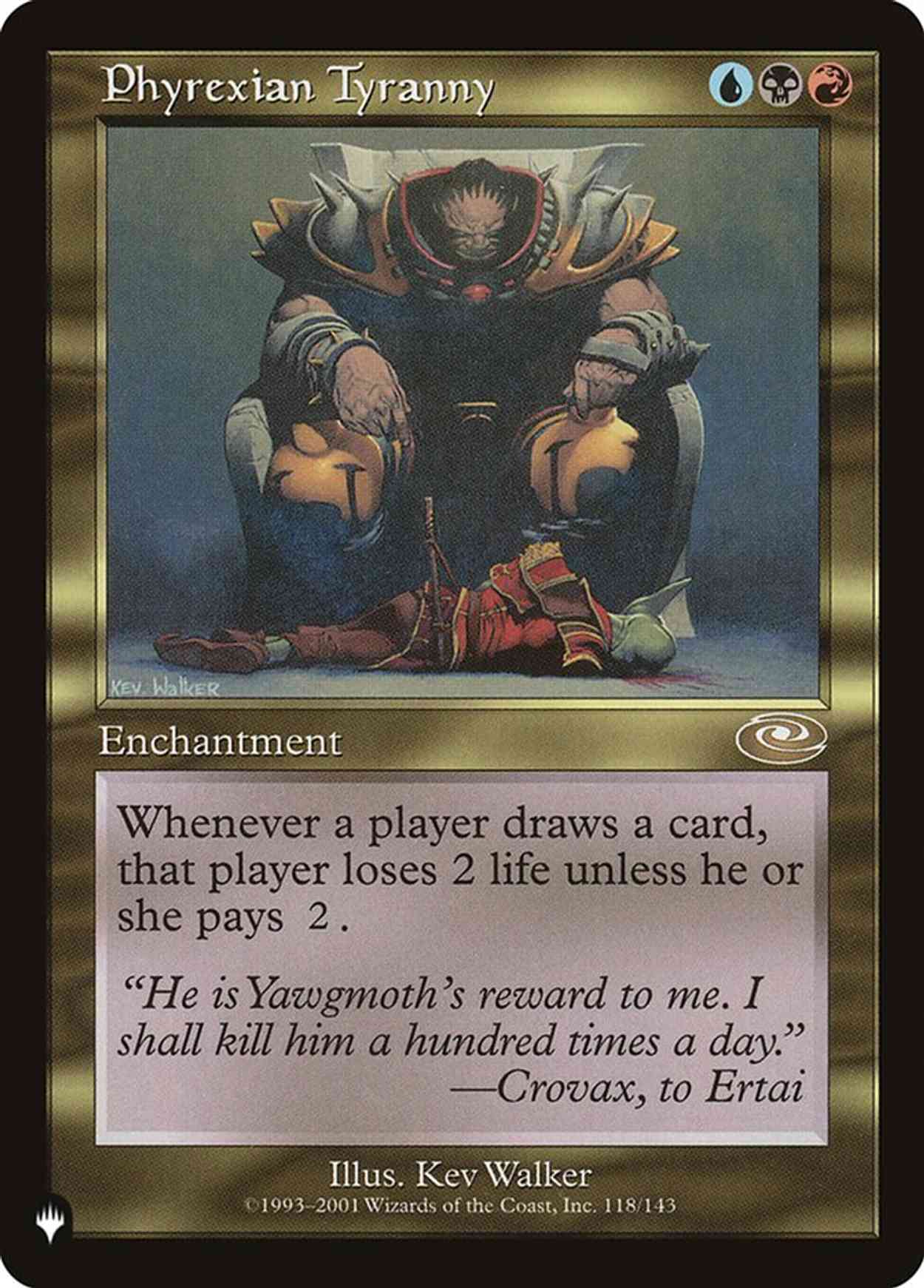 Phyrexian Tyranny magic card front