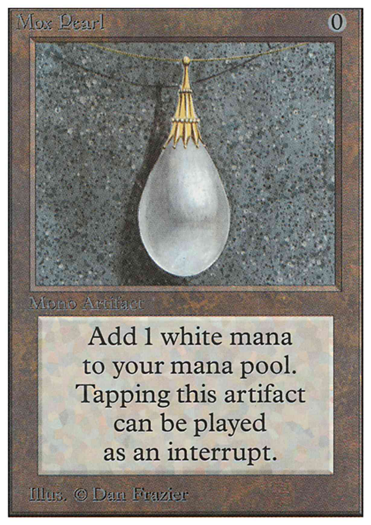 Mox Pearl magic card front