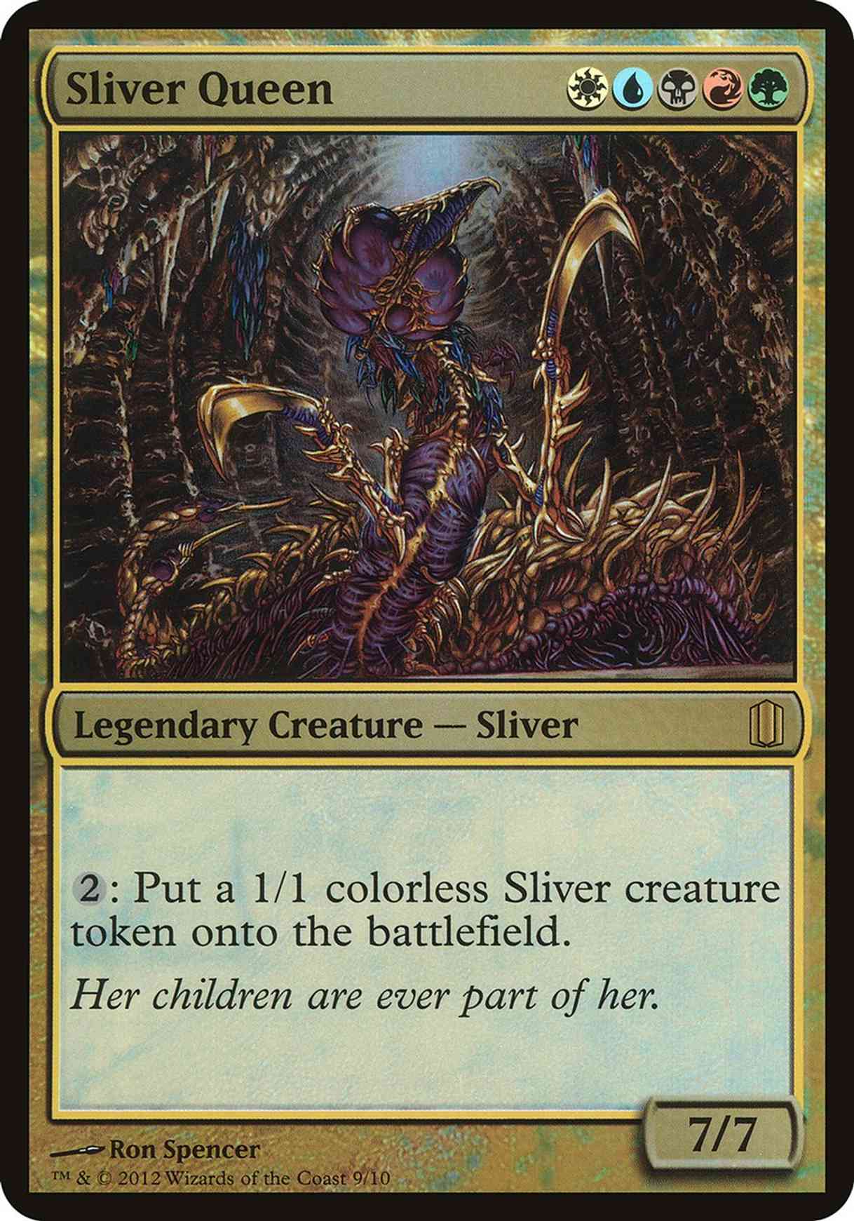 Sliver Queen (Commander's Arsenal) magic card front