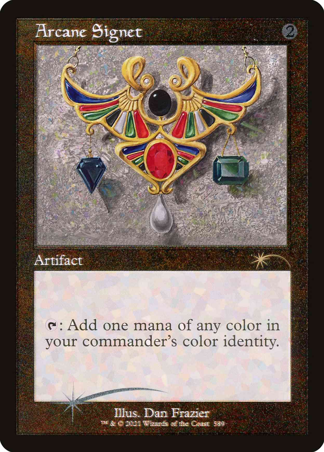 Arcane Signet (589) (Retro Frame) magic card front