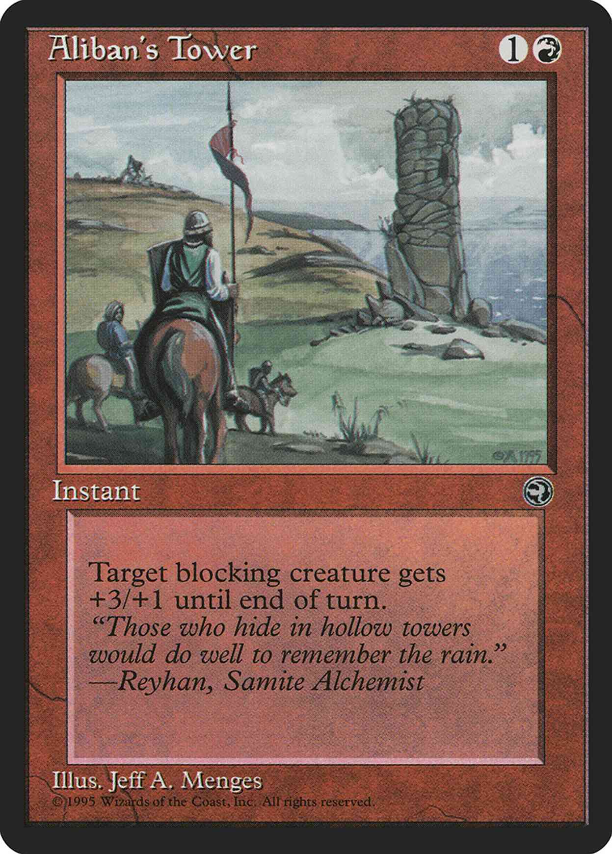 Aliban's Tower magic card front