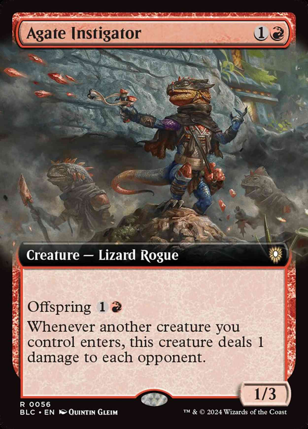 Agate Instigator magic card front