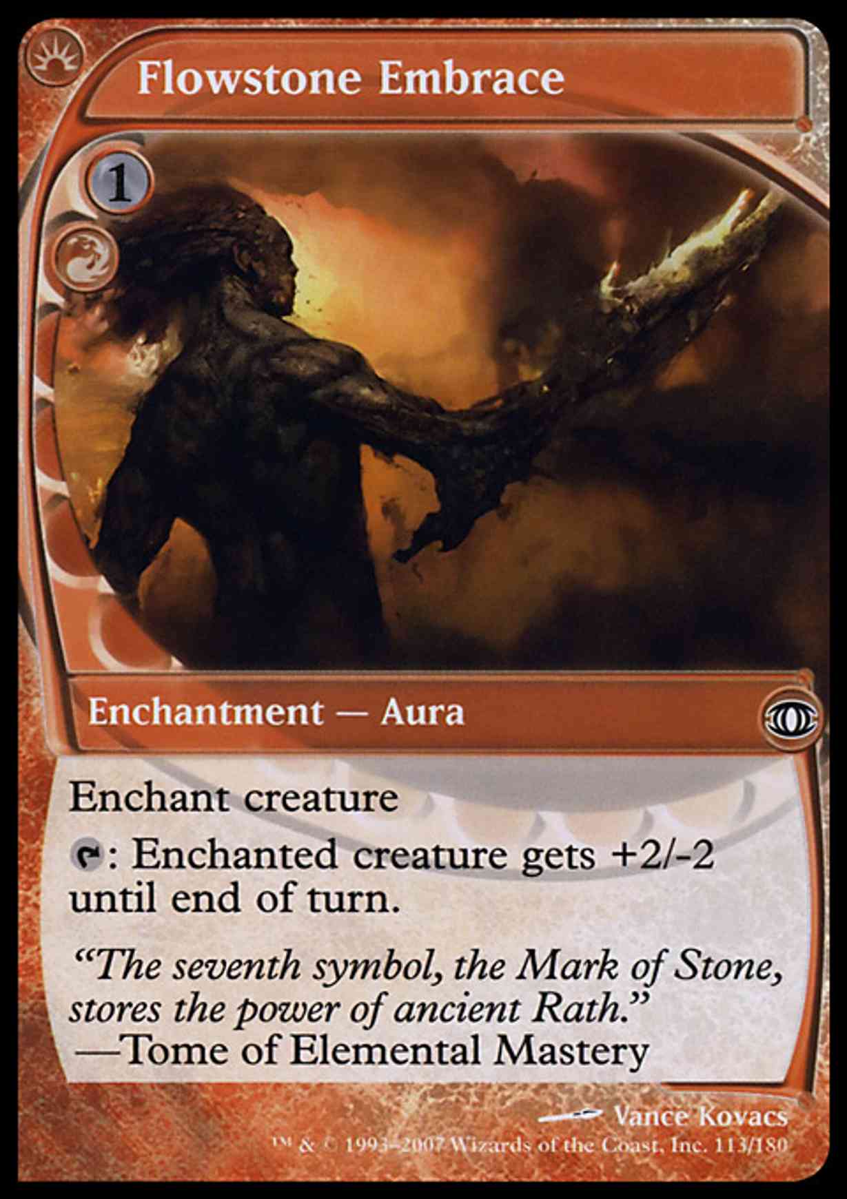 Flowstone Embrace magic card front