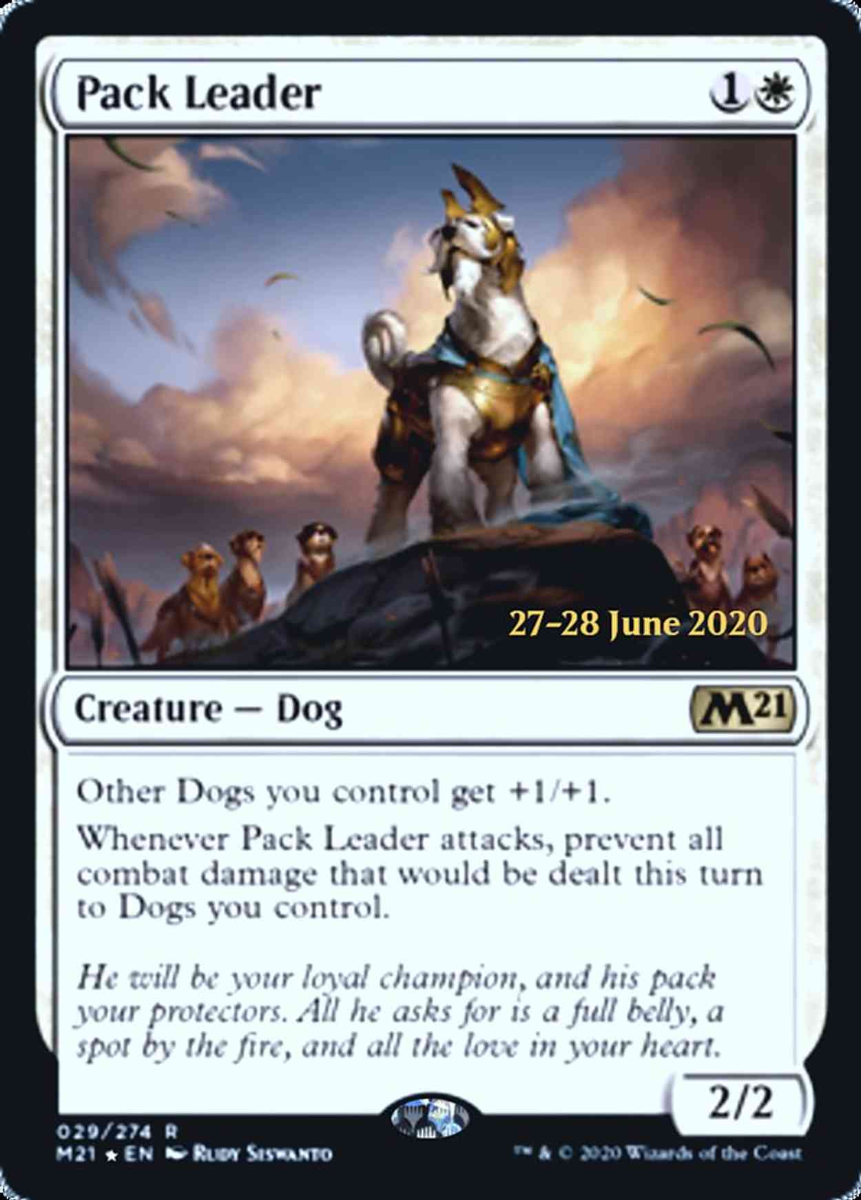 Pack Leader magic card front
