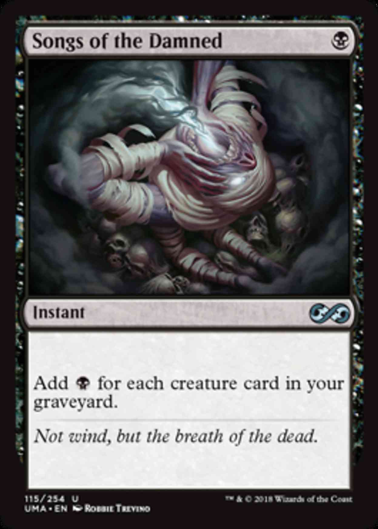 Songs of the Damned magic card front