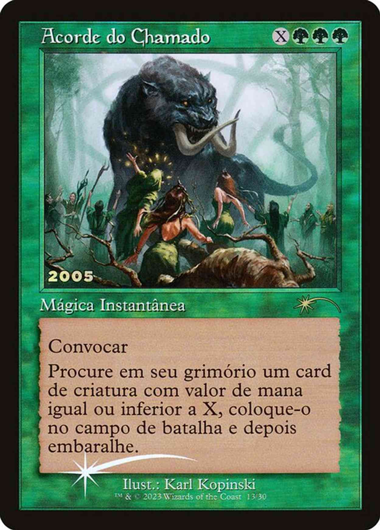 Chord of Calling (PT Exclusive) magic card front
