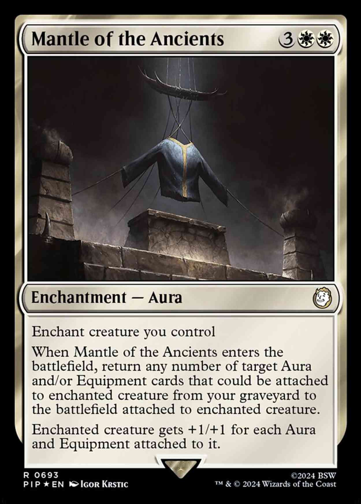Mantle of the Ancients (Surge Foil) magic card front