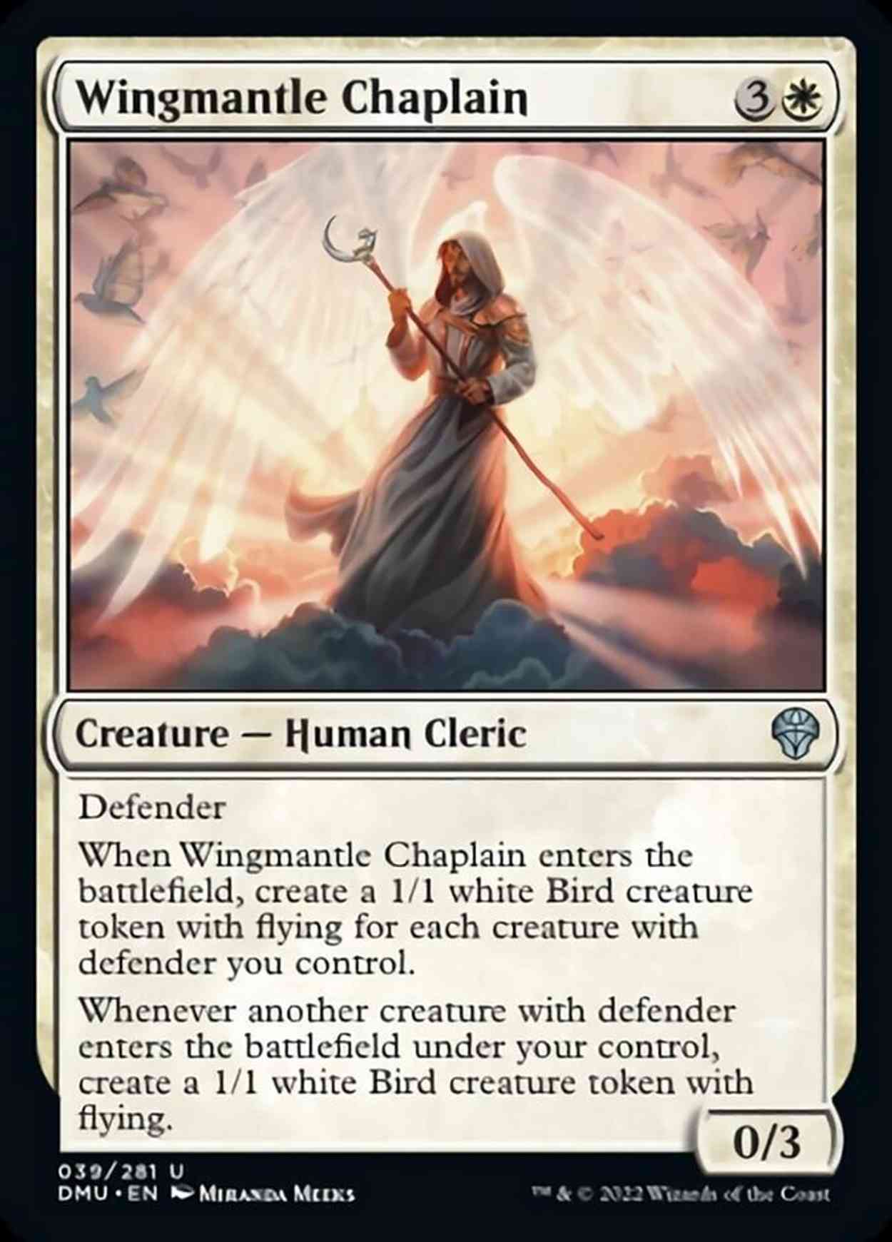Wingmantle Chaplain magic card front